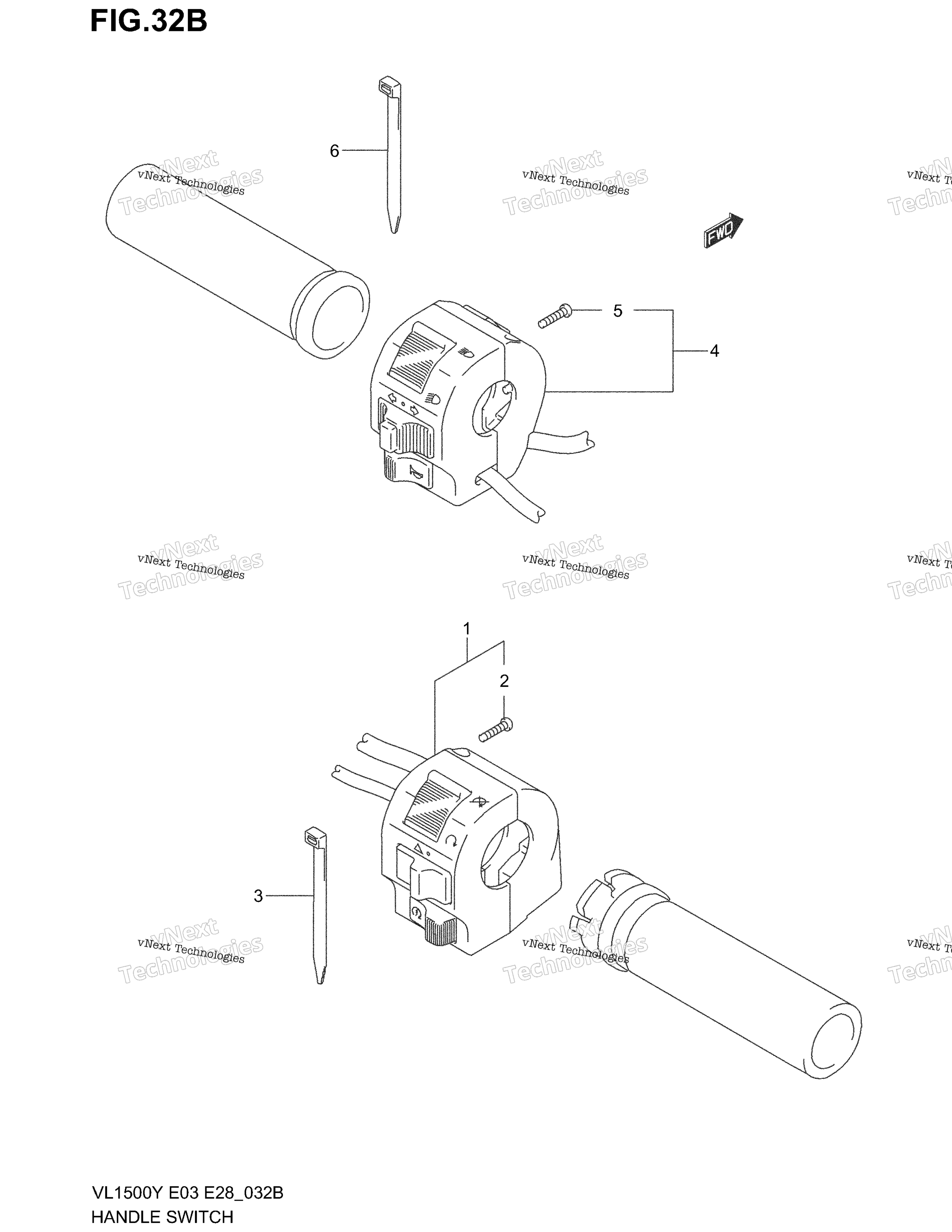 Переключатели на руле (Model K4)