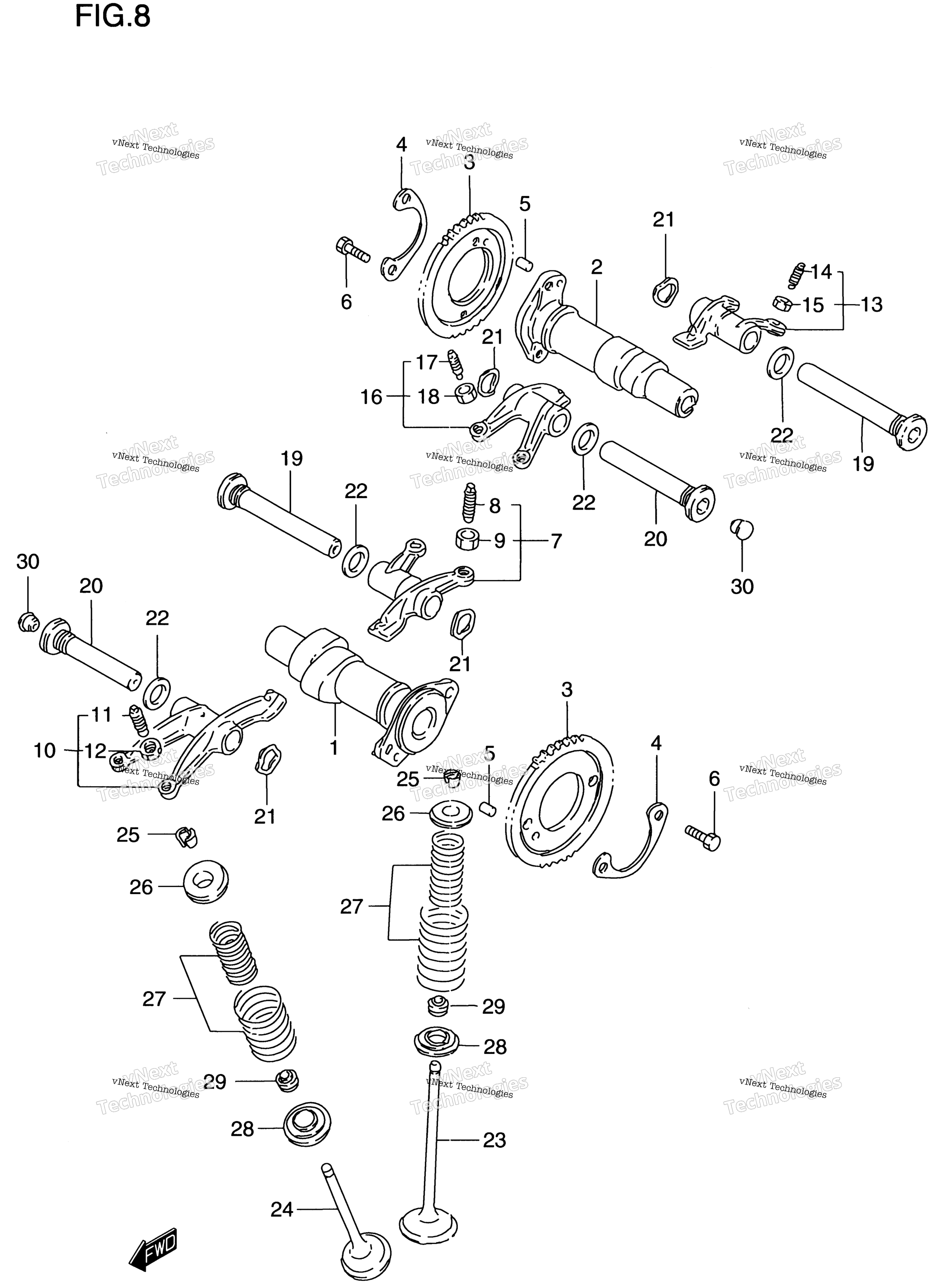 Camshaft клапан