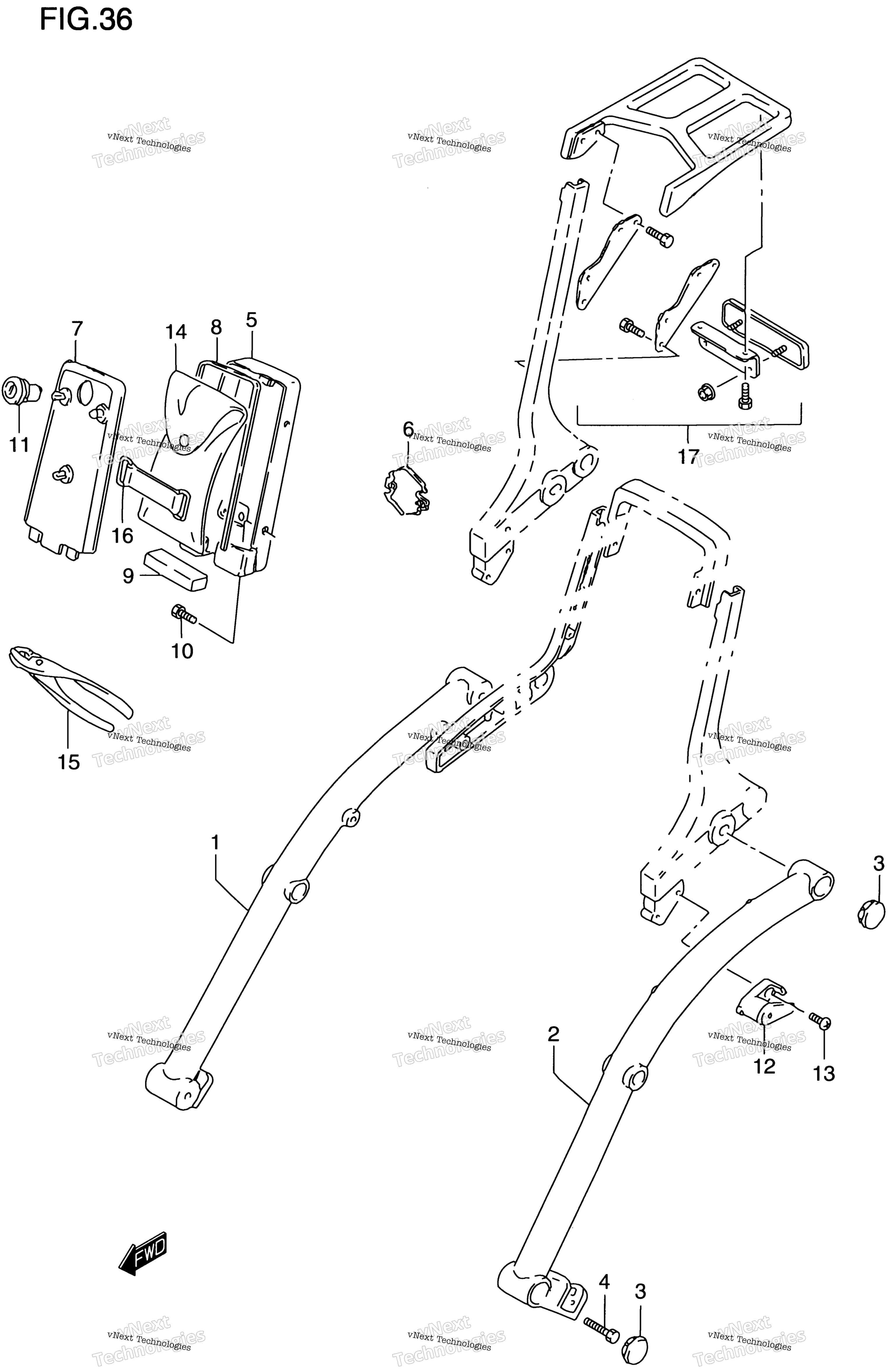 Рама Handle Grip