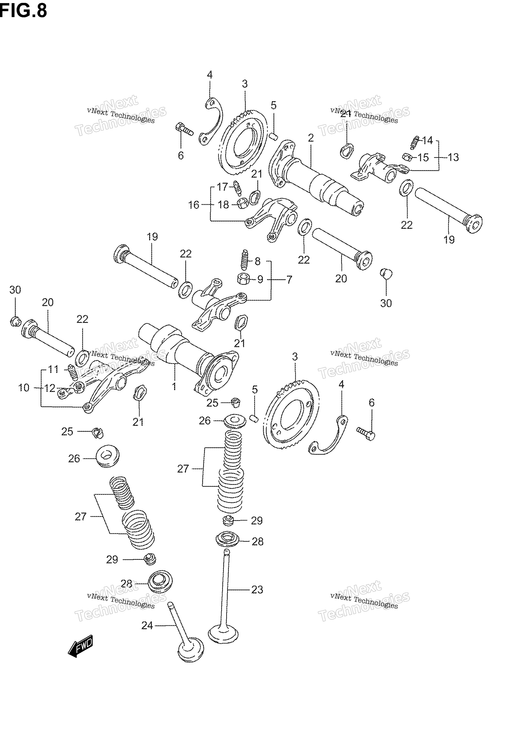 Camshaft клапан