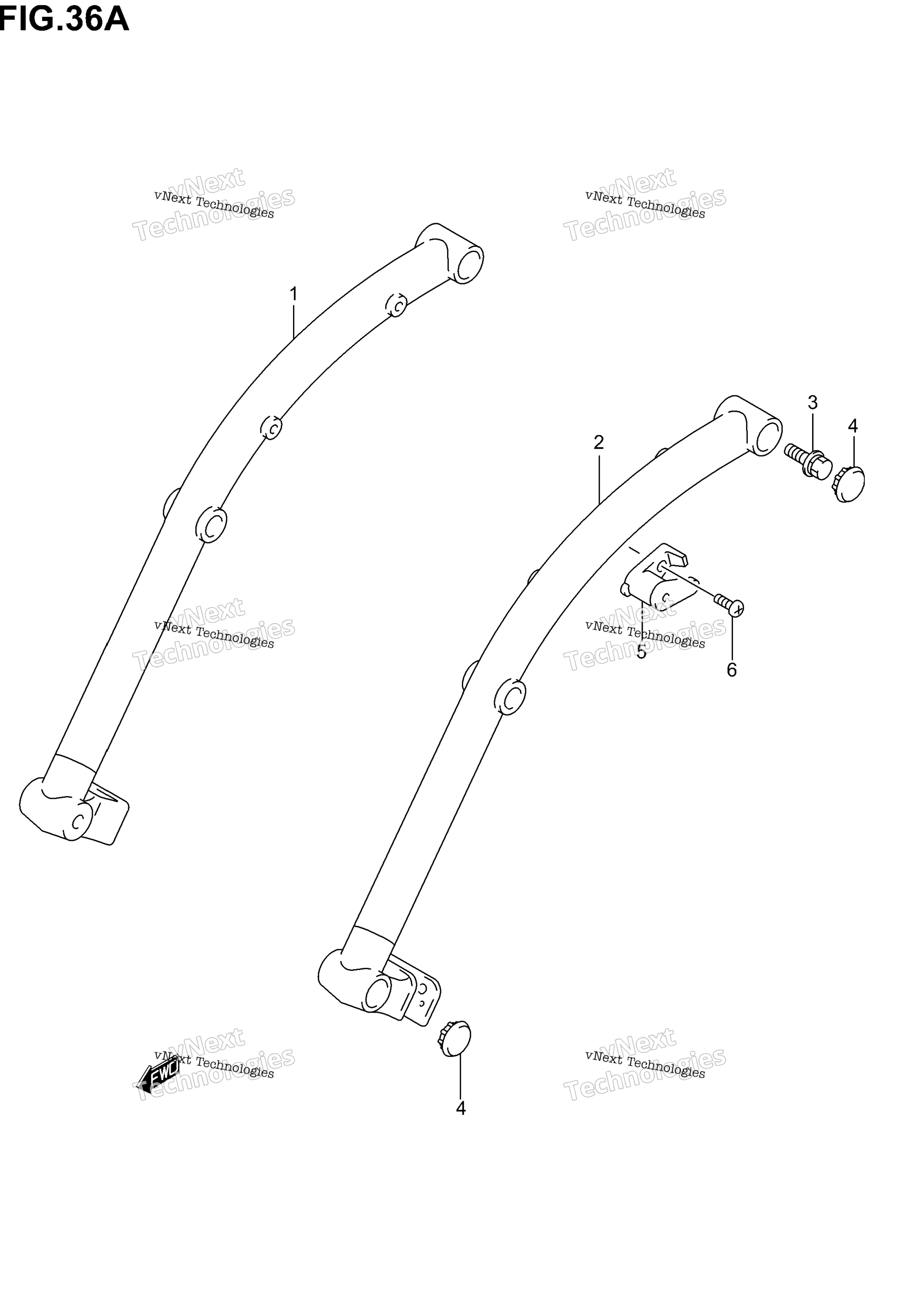Рама Handle Grip (Model K5)