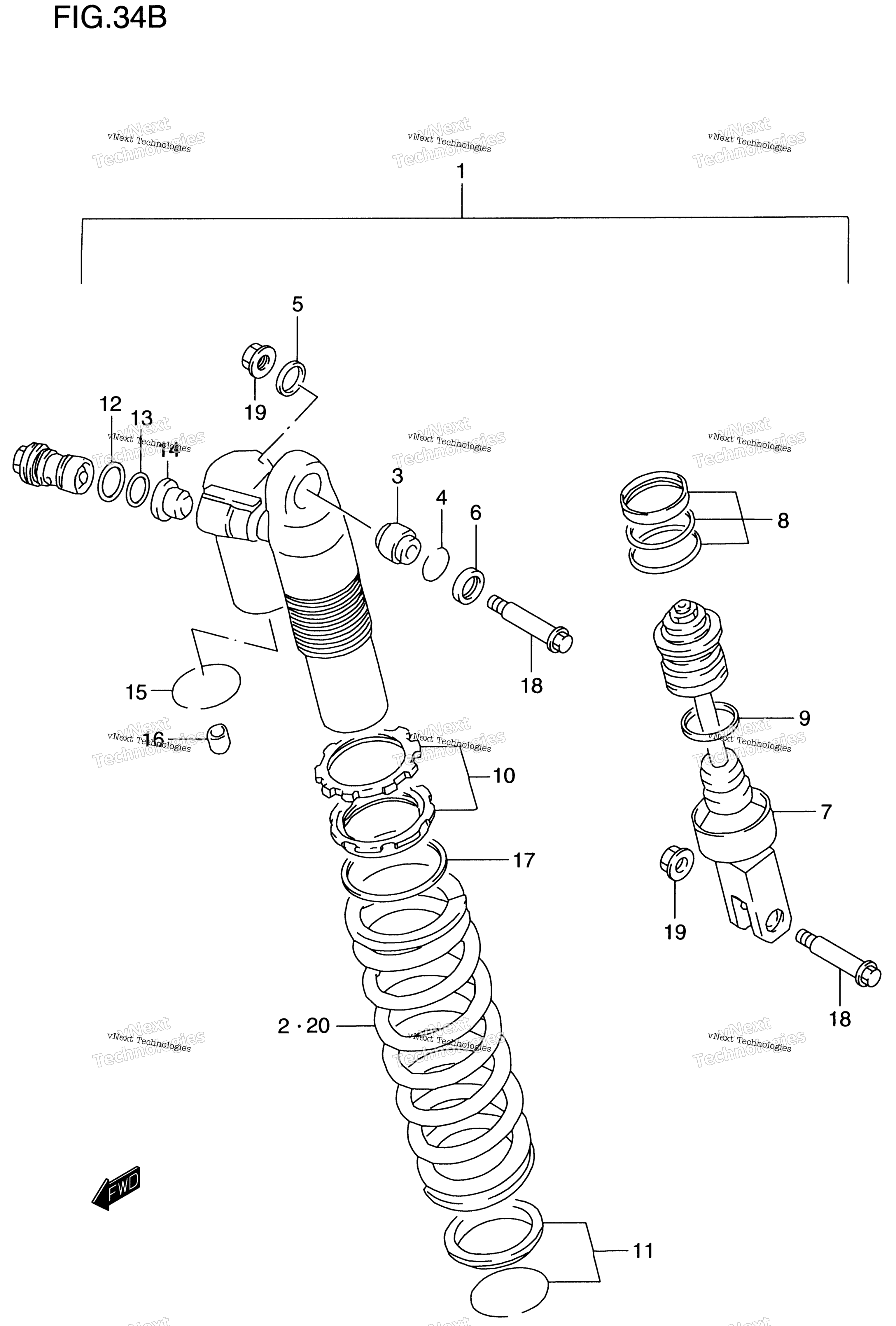 Амортизатор Absorber (Model W)