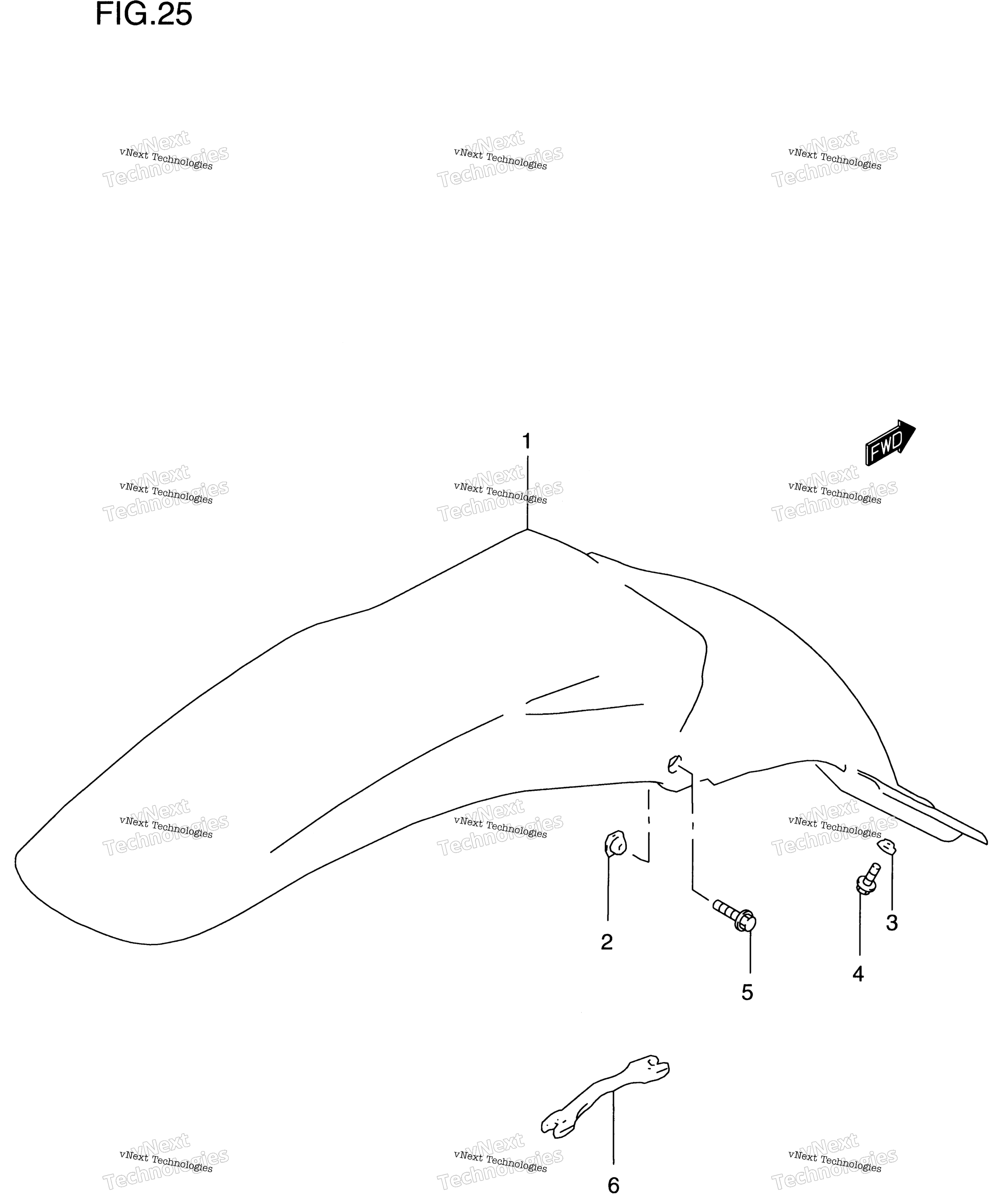 Заднее крыло