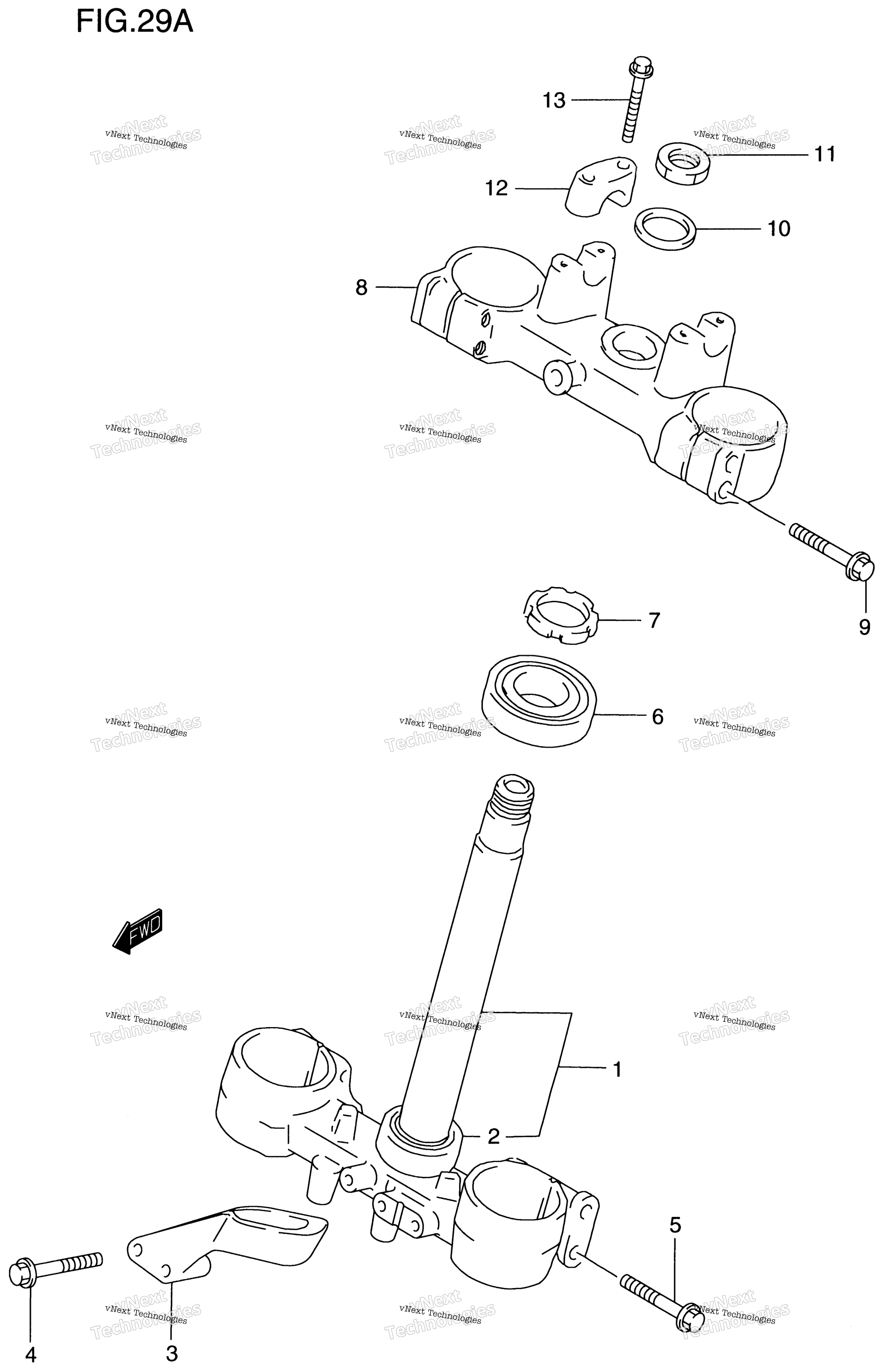 Рулевая колонка (Model X/Y)