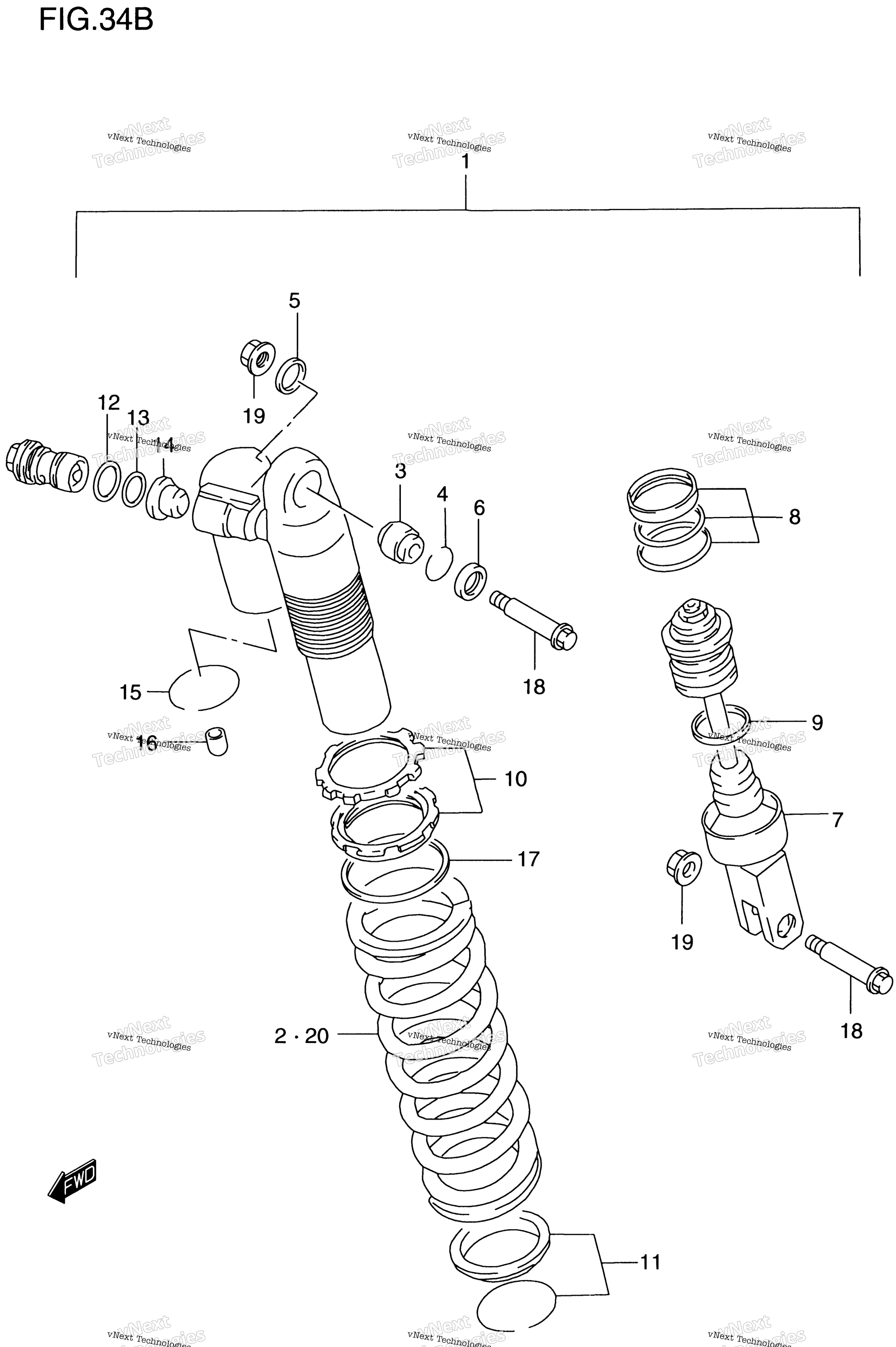 Амортизатор Absorber (Model W)