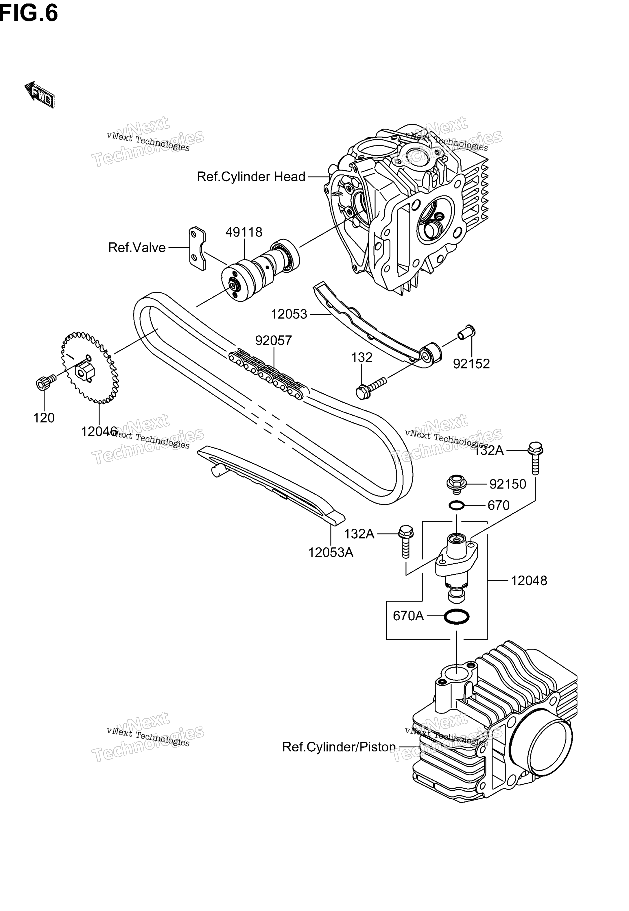 Camshaft / Tensioner
