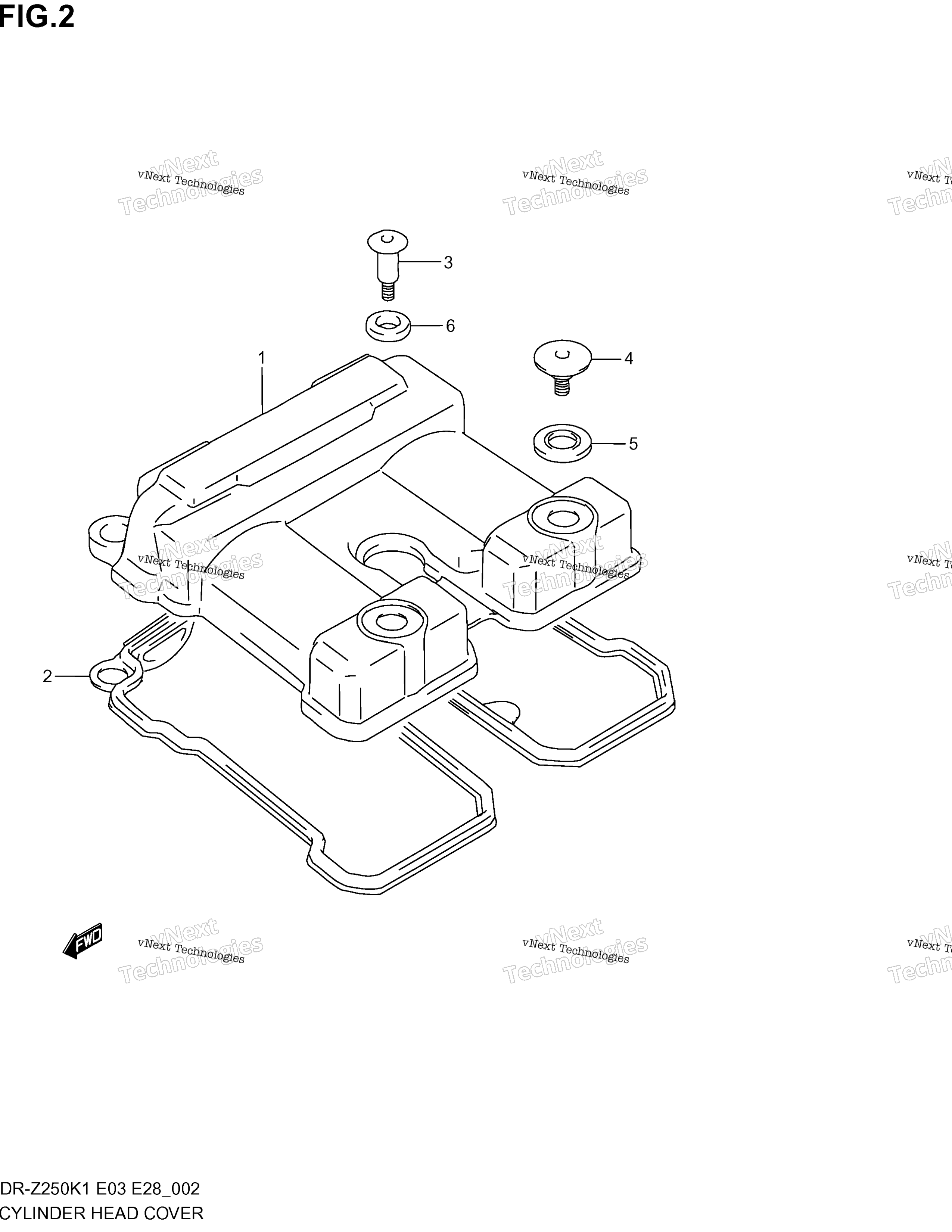 Цилиндр Head Cover
