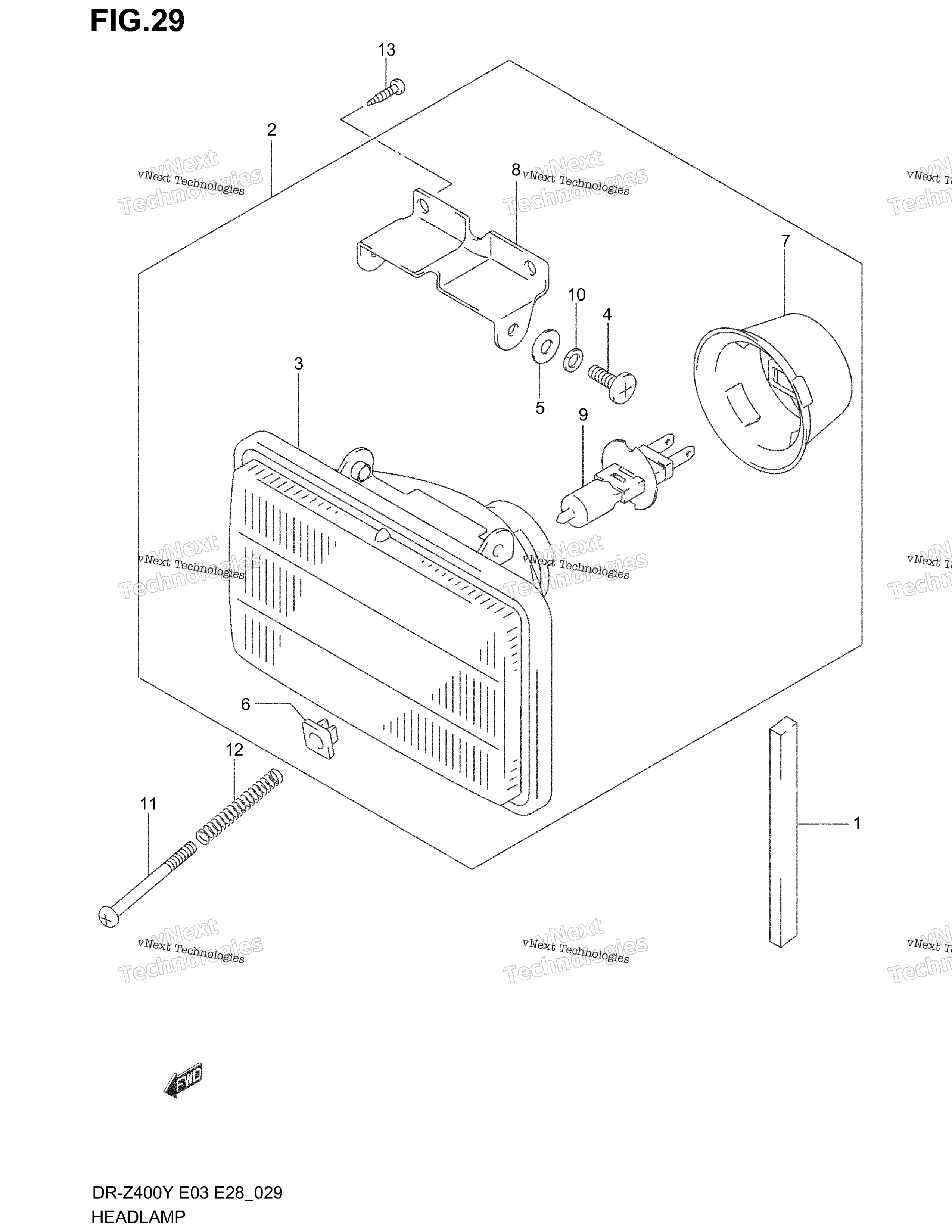 Фара (Model Y/K1)
