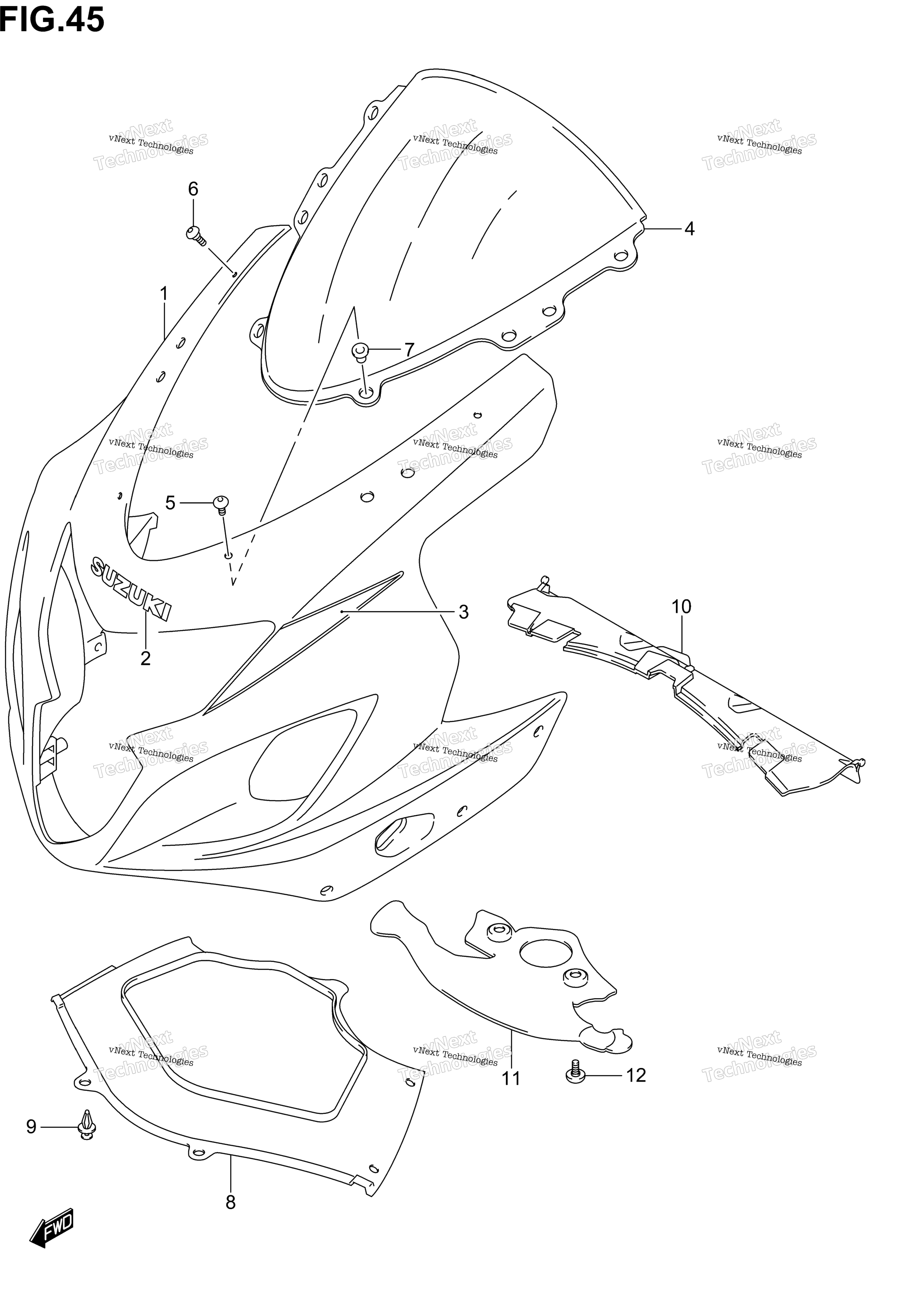 Обтекатель (Model K4)