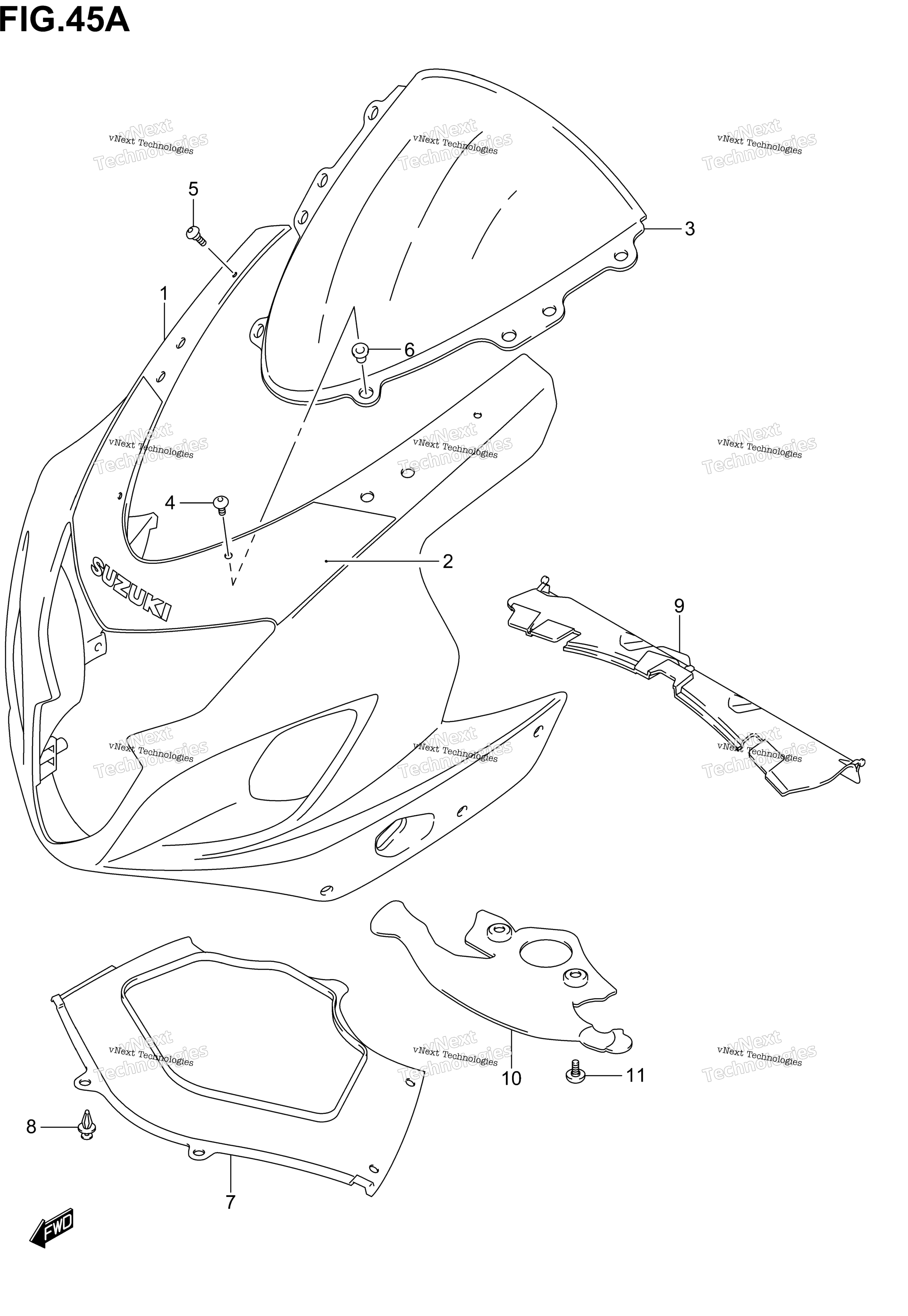 Обтекатель (Model K5)