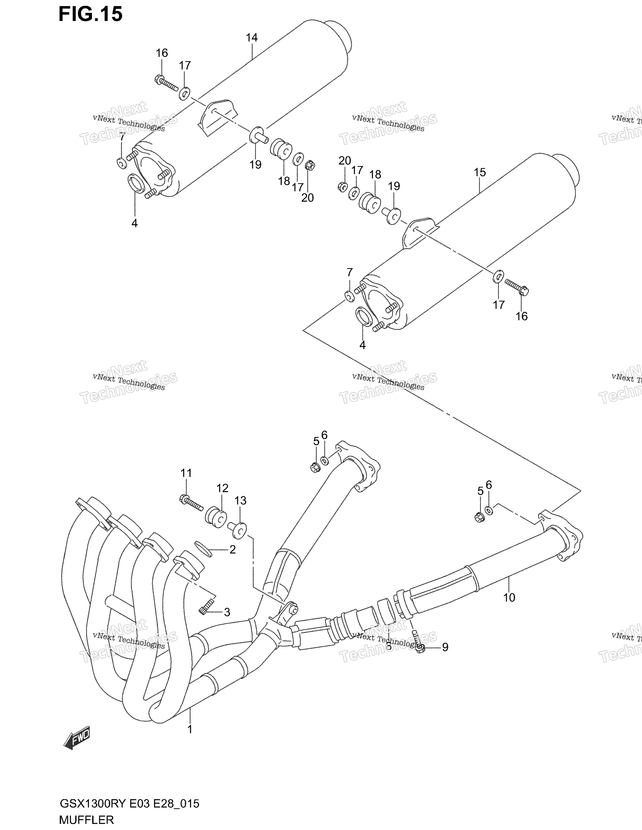 Глушитель (Model X/Y/K1)