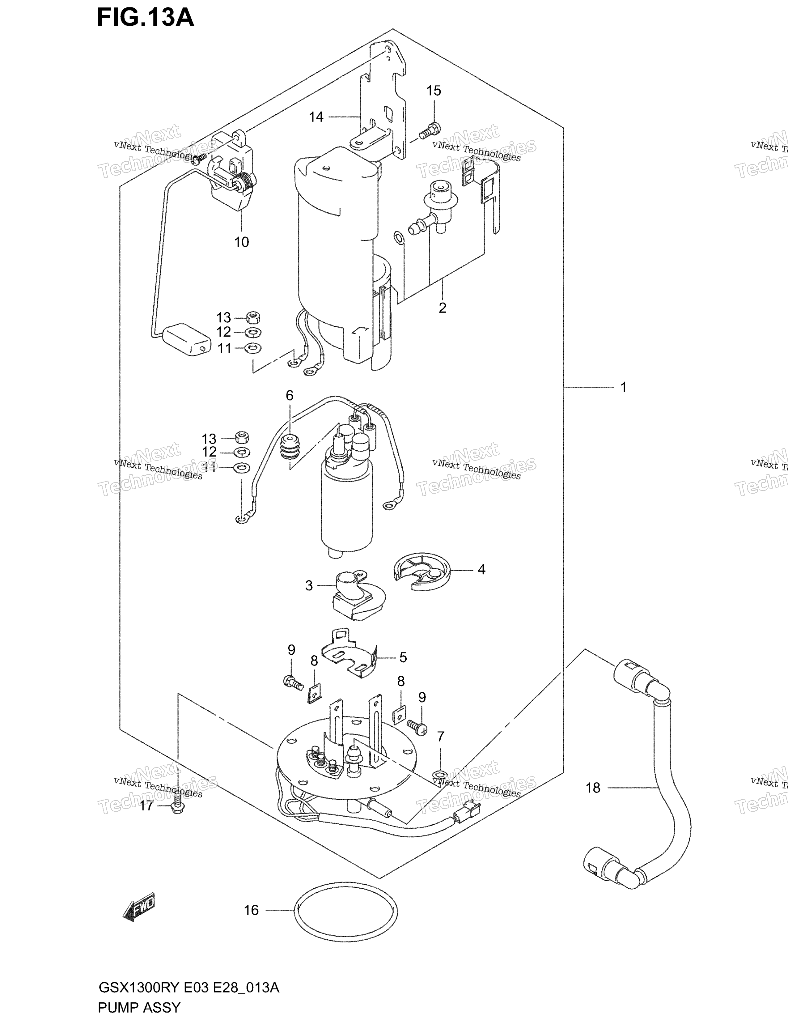 насос Assy (Model K1 / K2 / K3)