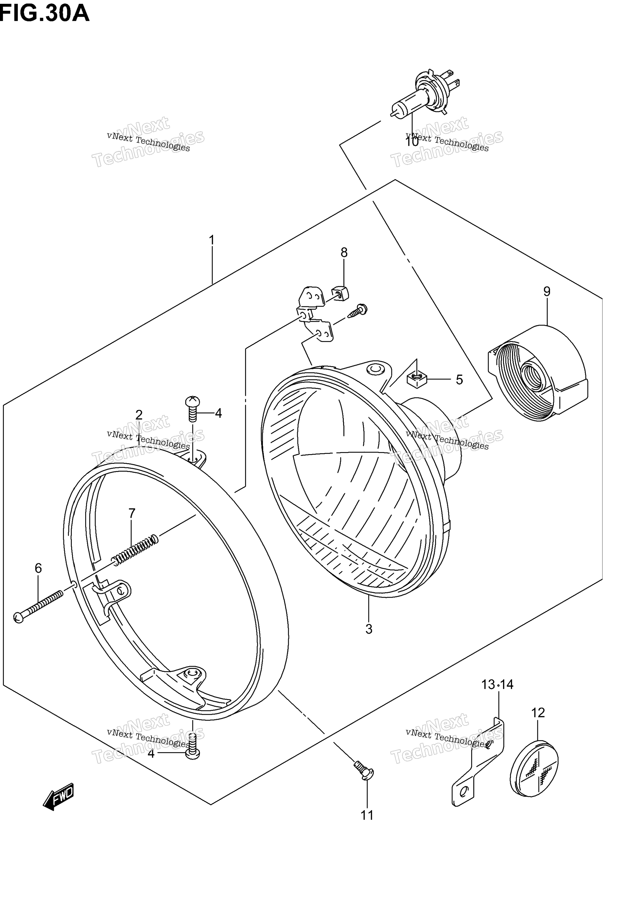 Фара (Sv1000k3)
