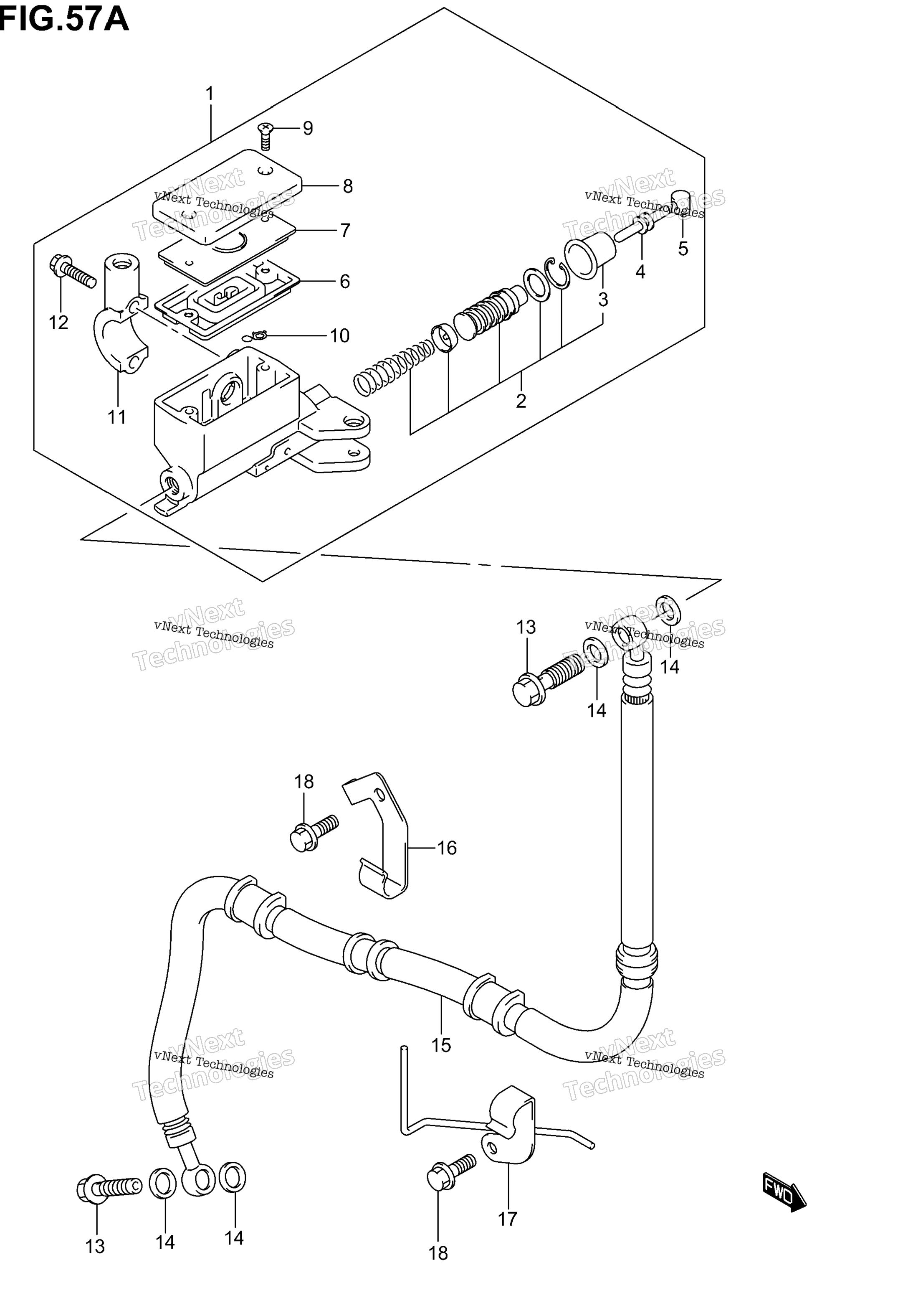 Сцепление Master Cylinder (Sv1000k3)