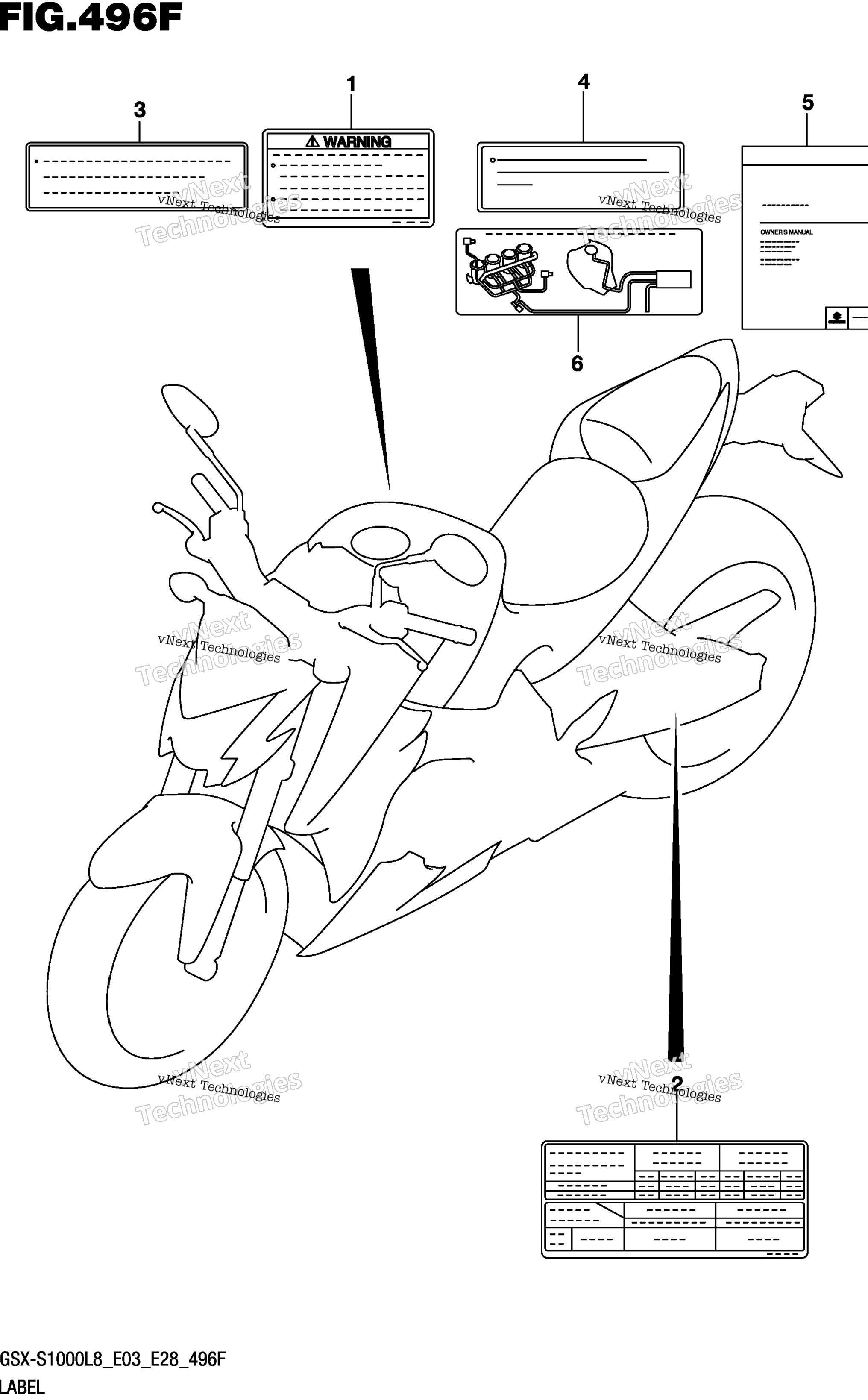 Шильдик (Gsx-S1000zl8 E33)