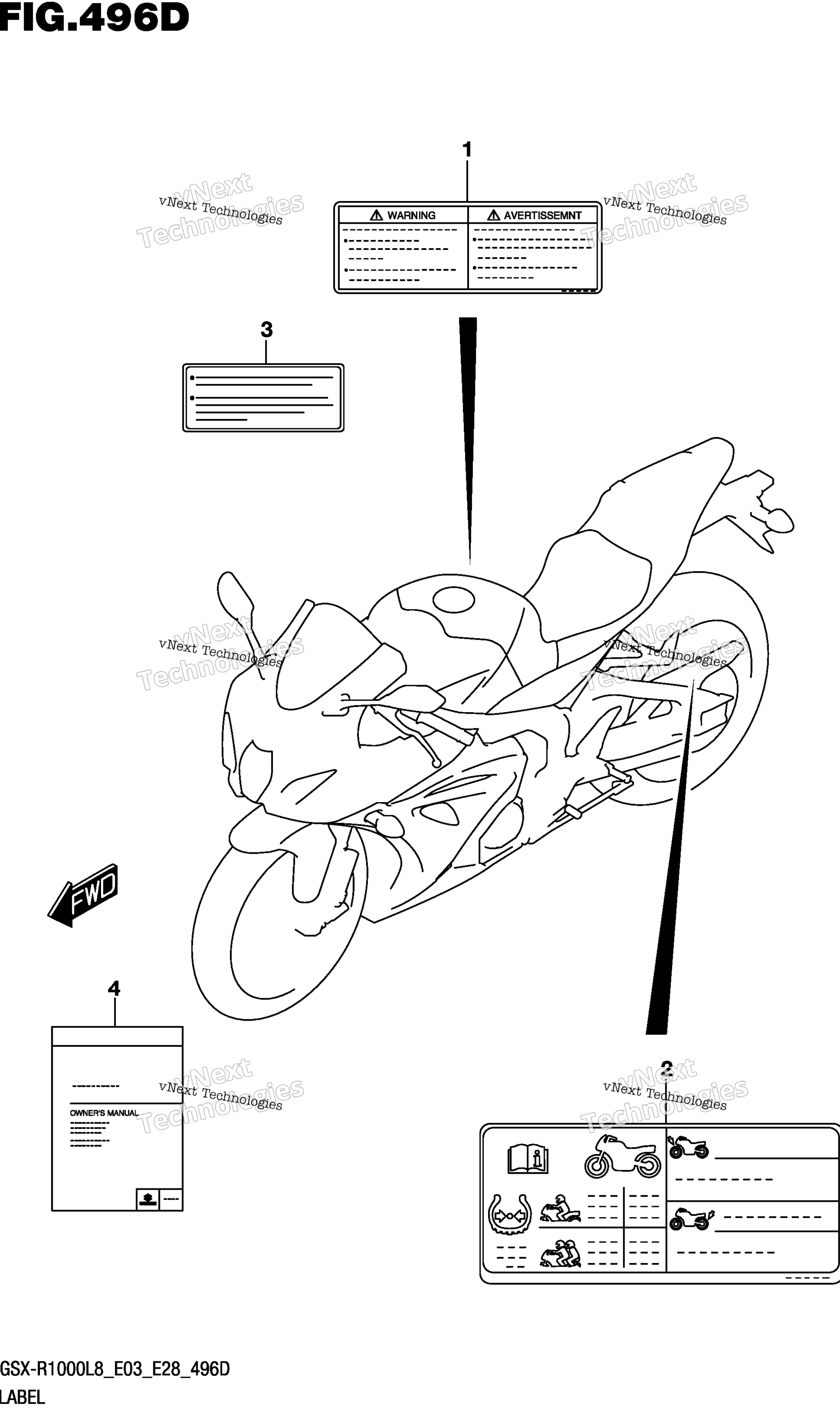 Шильдик (Gsx-R1000al8 E28)