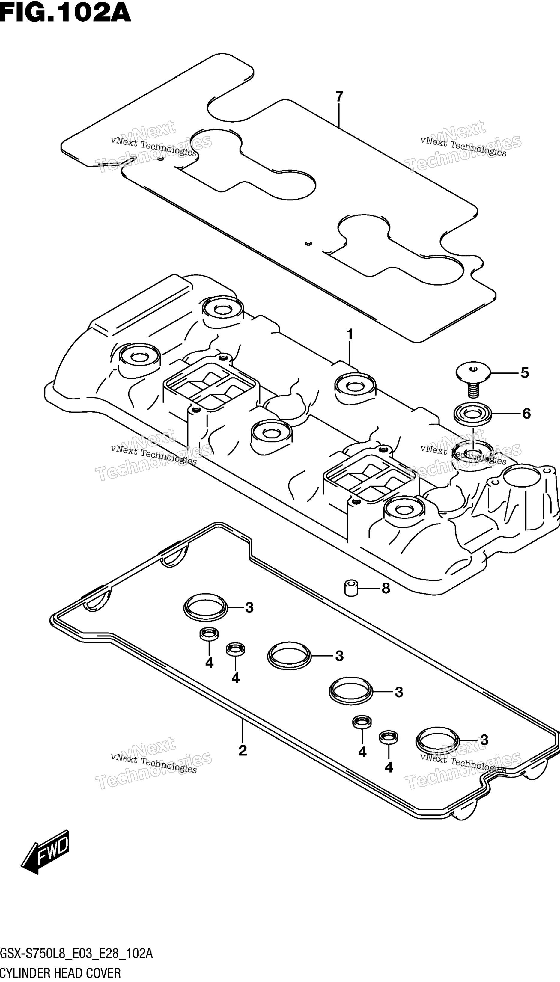 Цилиндр Head Cover