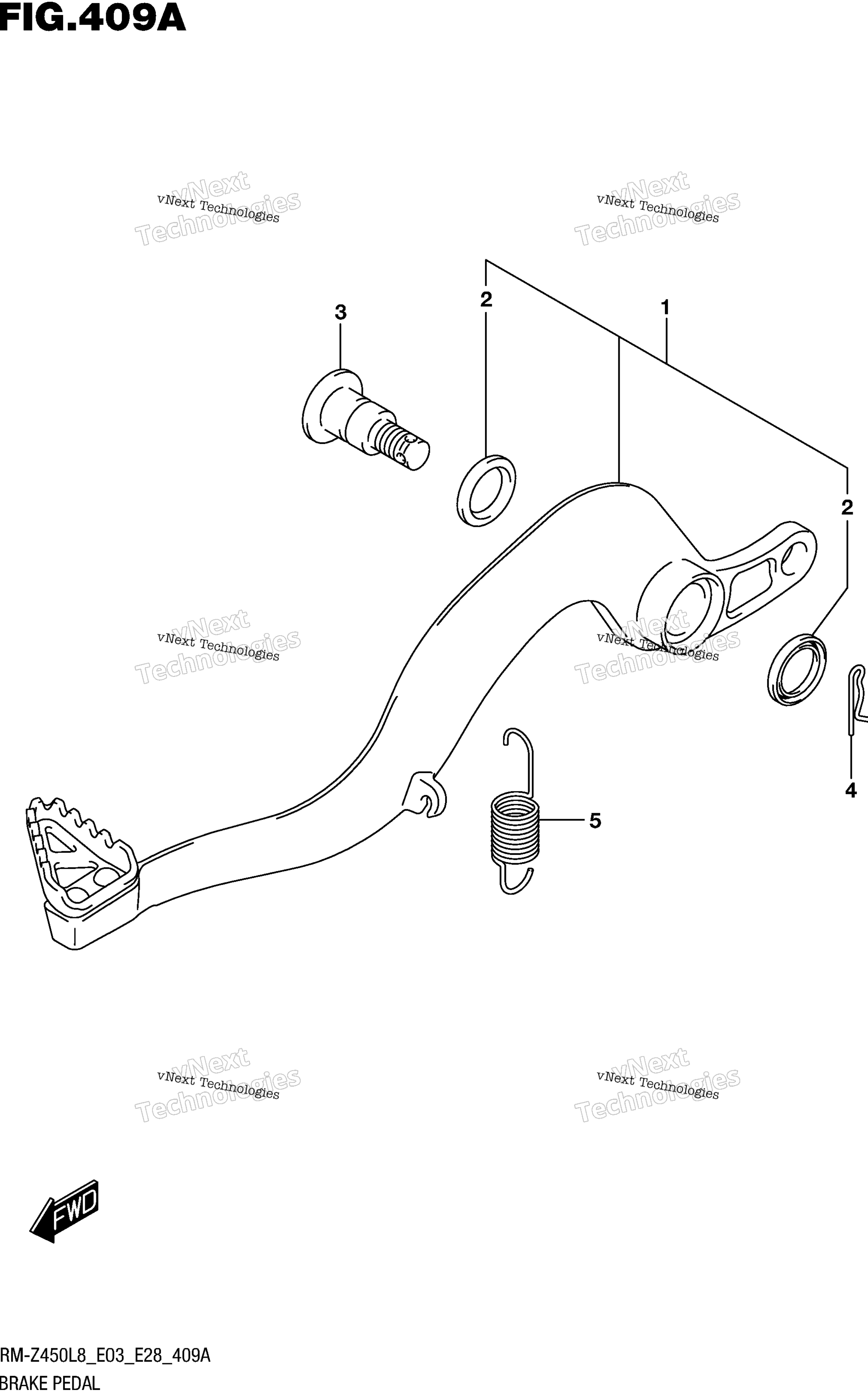 Тормоз Pedal