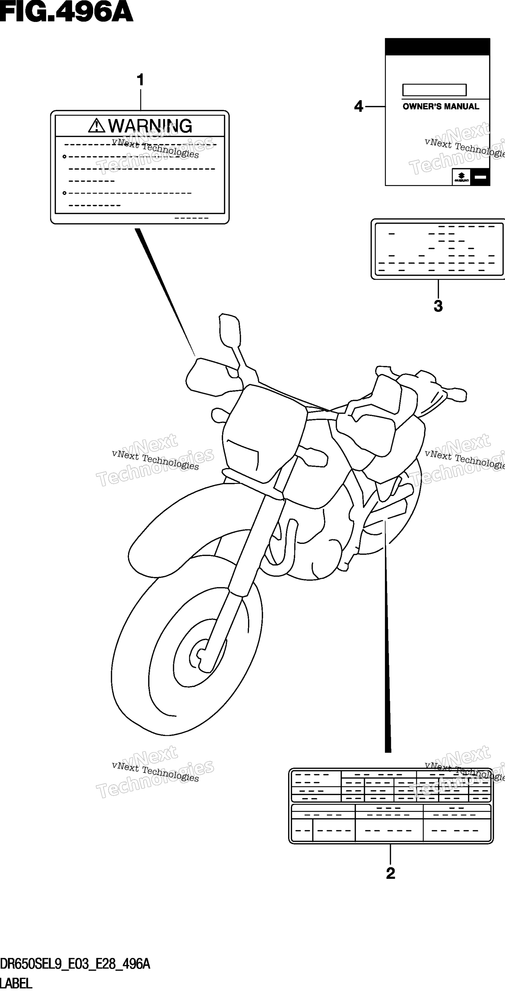 Шильдик (Dr650sel9 E03)