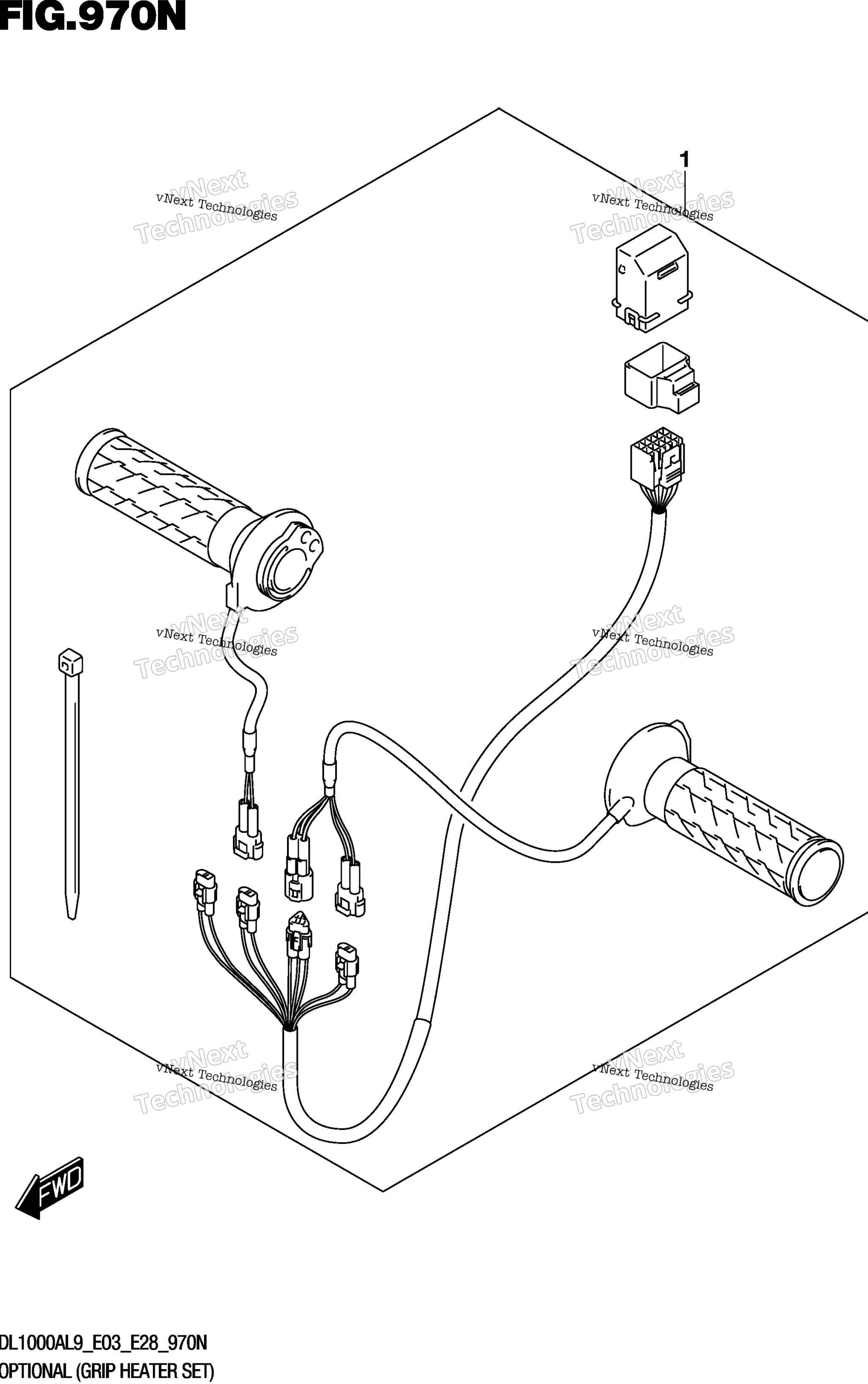 Опциональное оборудование (Grip Heater Set)