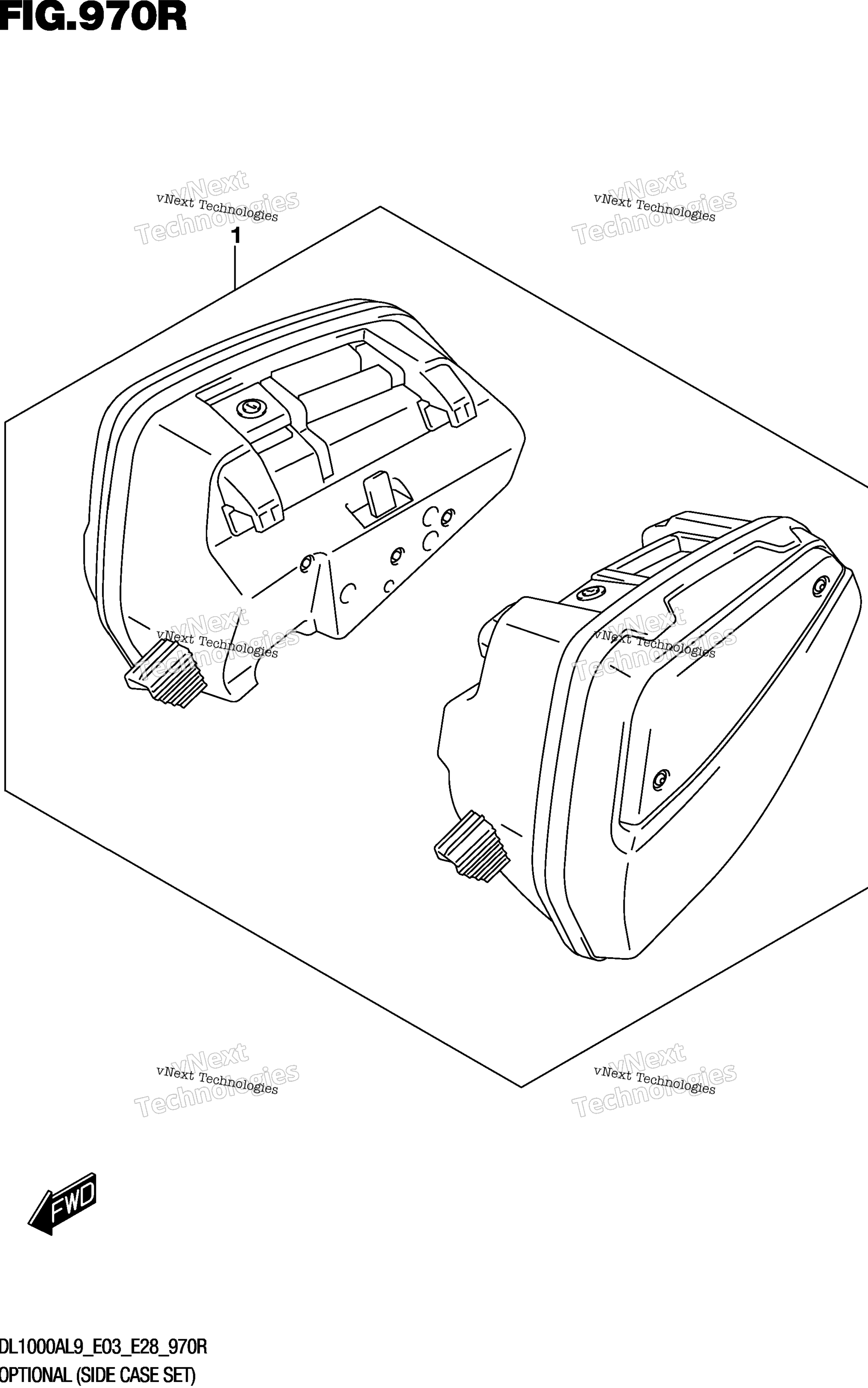 Опциональное оборудование (Side Case Set)
