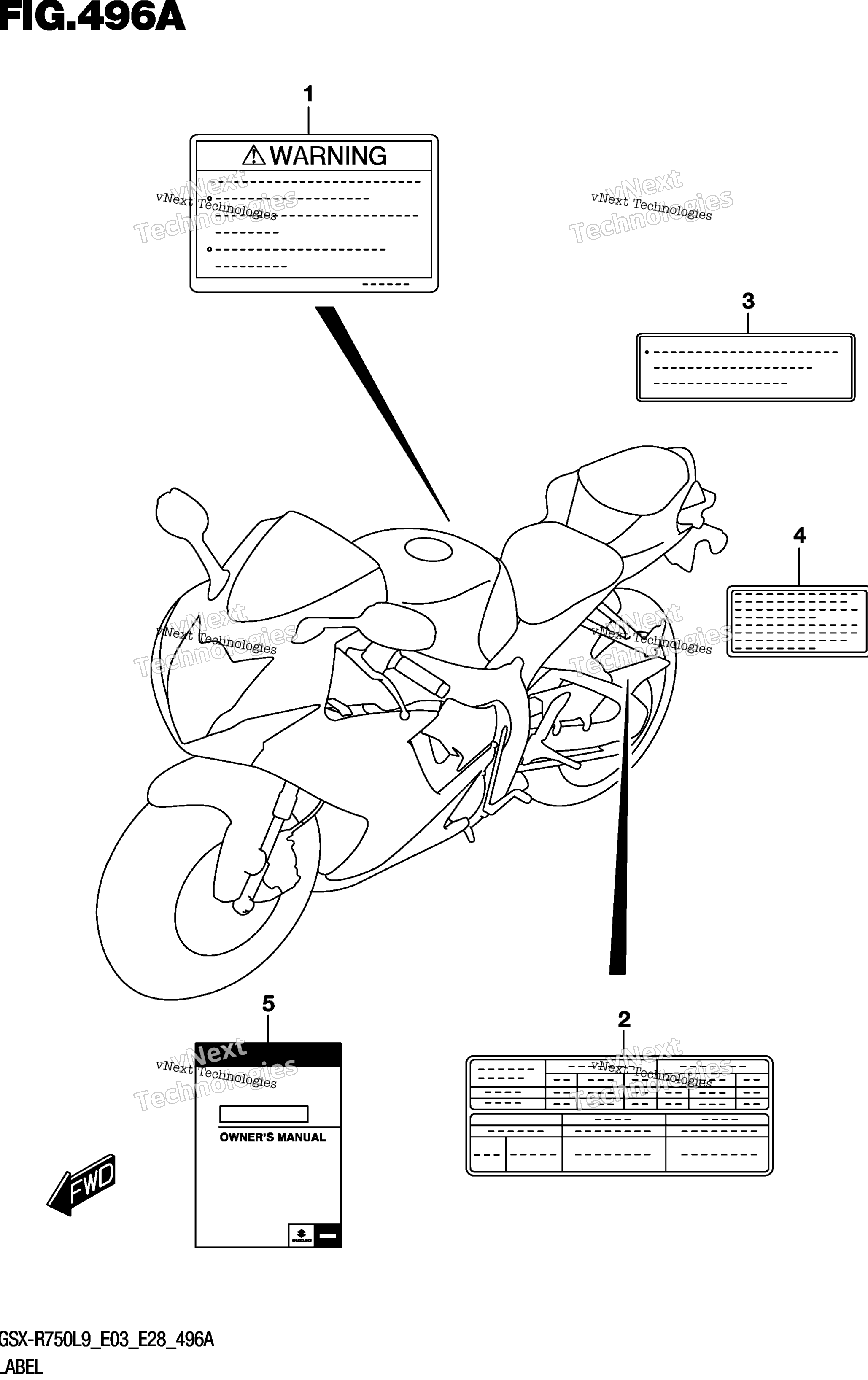 Шильдик (Gsx-R750l9 E03)