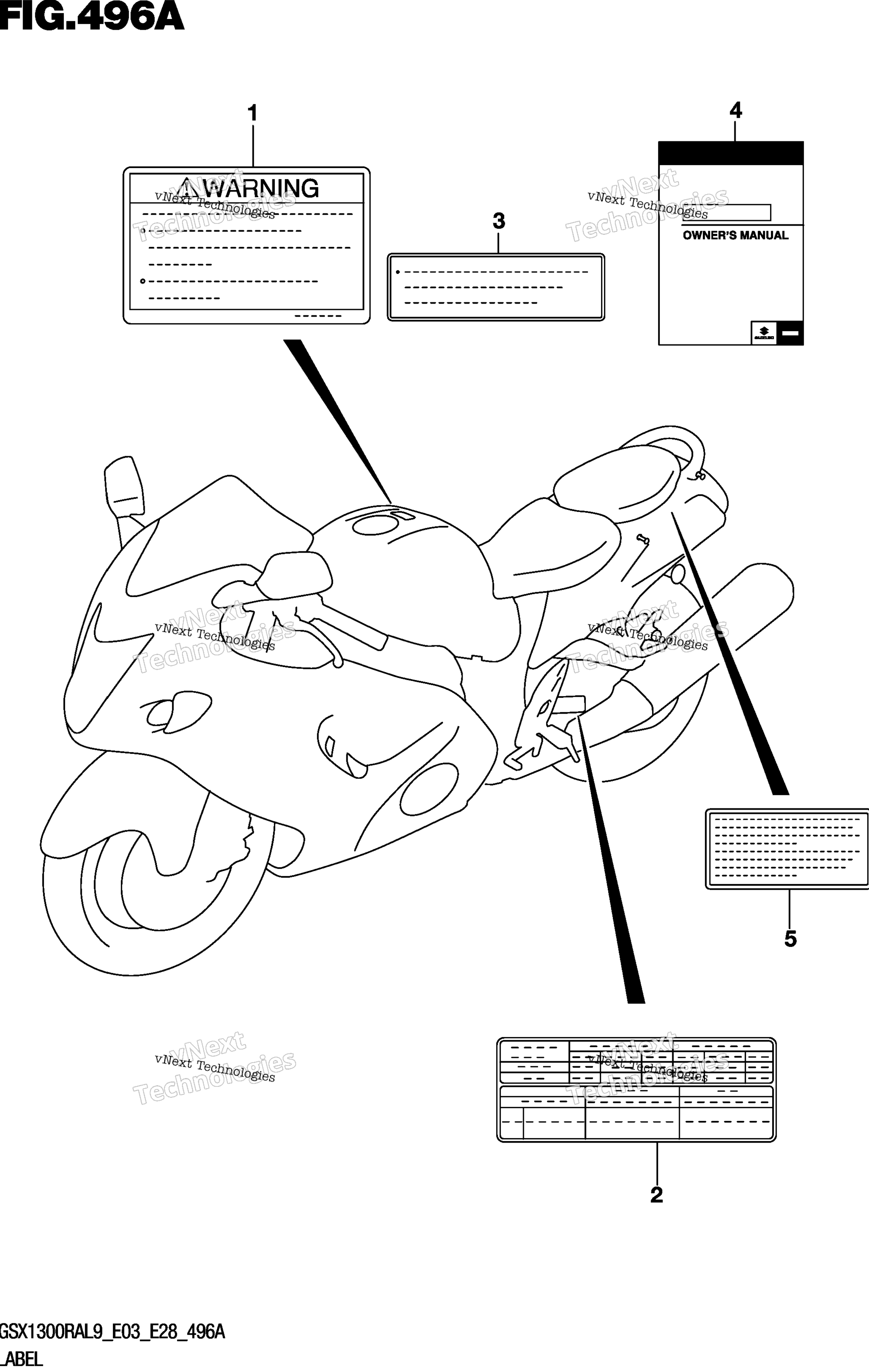 Шильдик (Gsx1300ral8 E03)