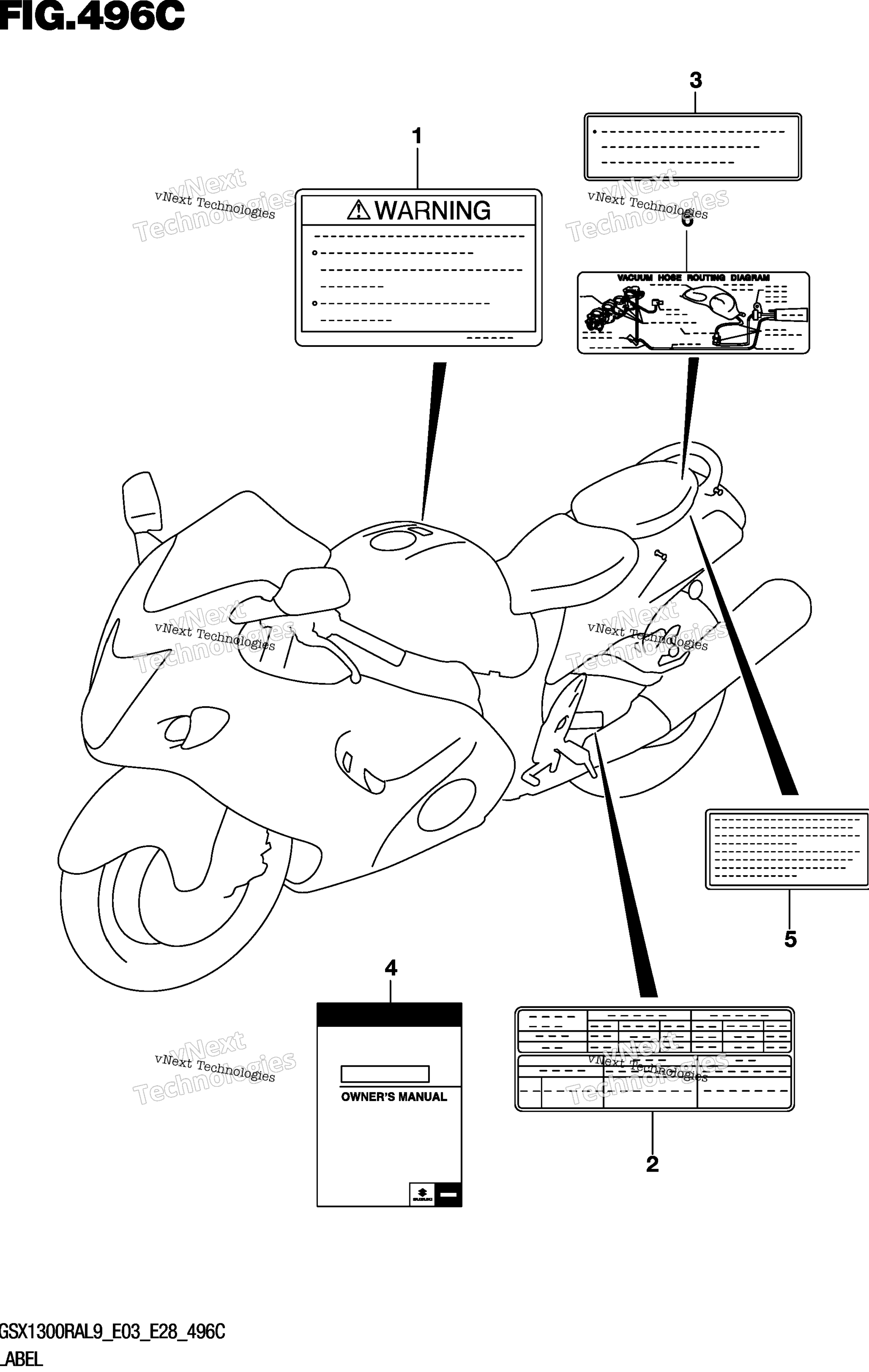 Шильдик (Gsx1300ral8 E33)