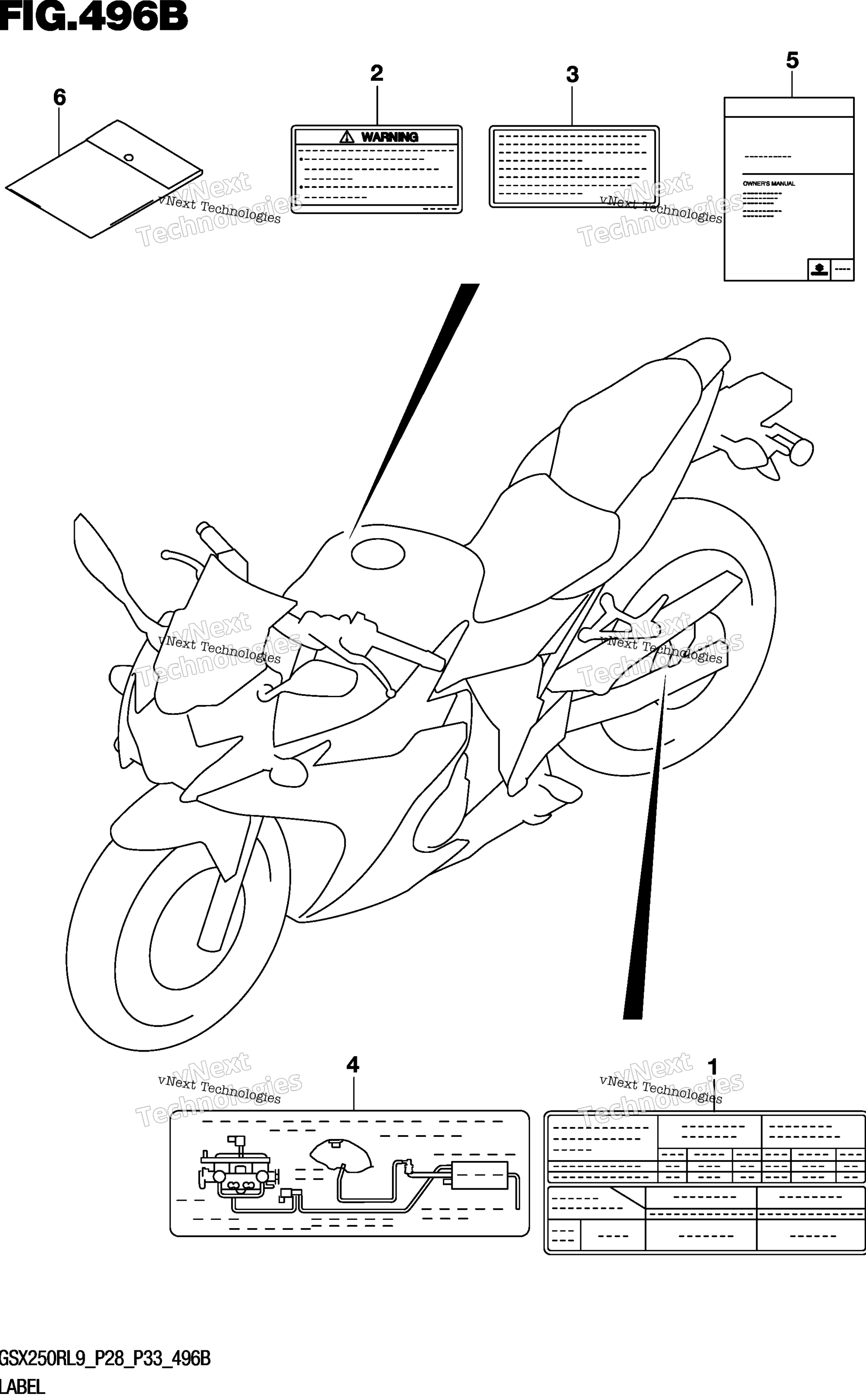 Шильдик (Gsx250rl9 P33)