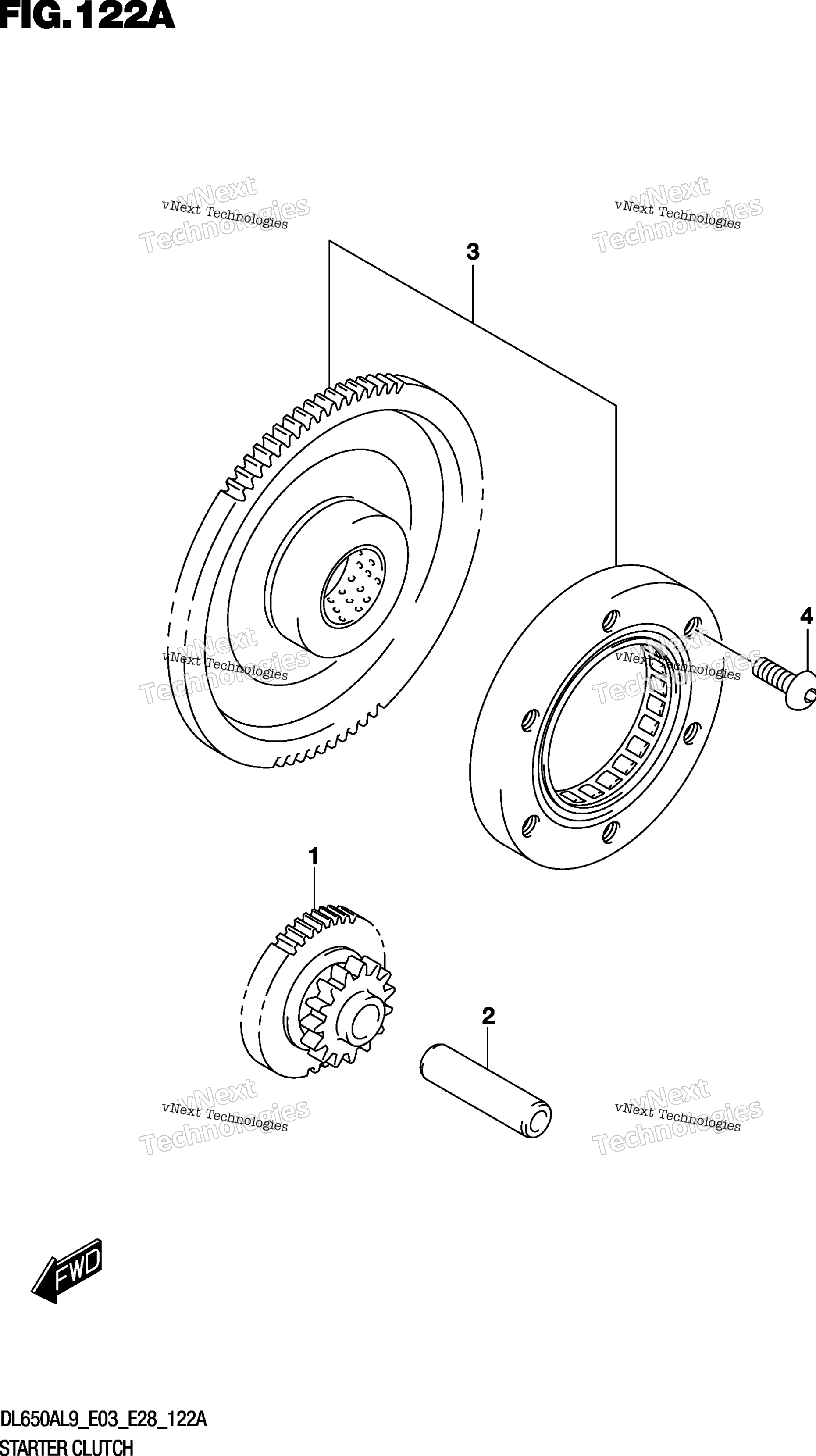 Сцепление стартера