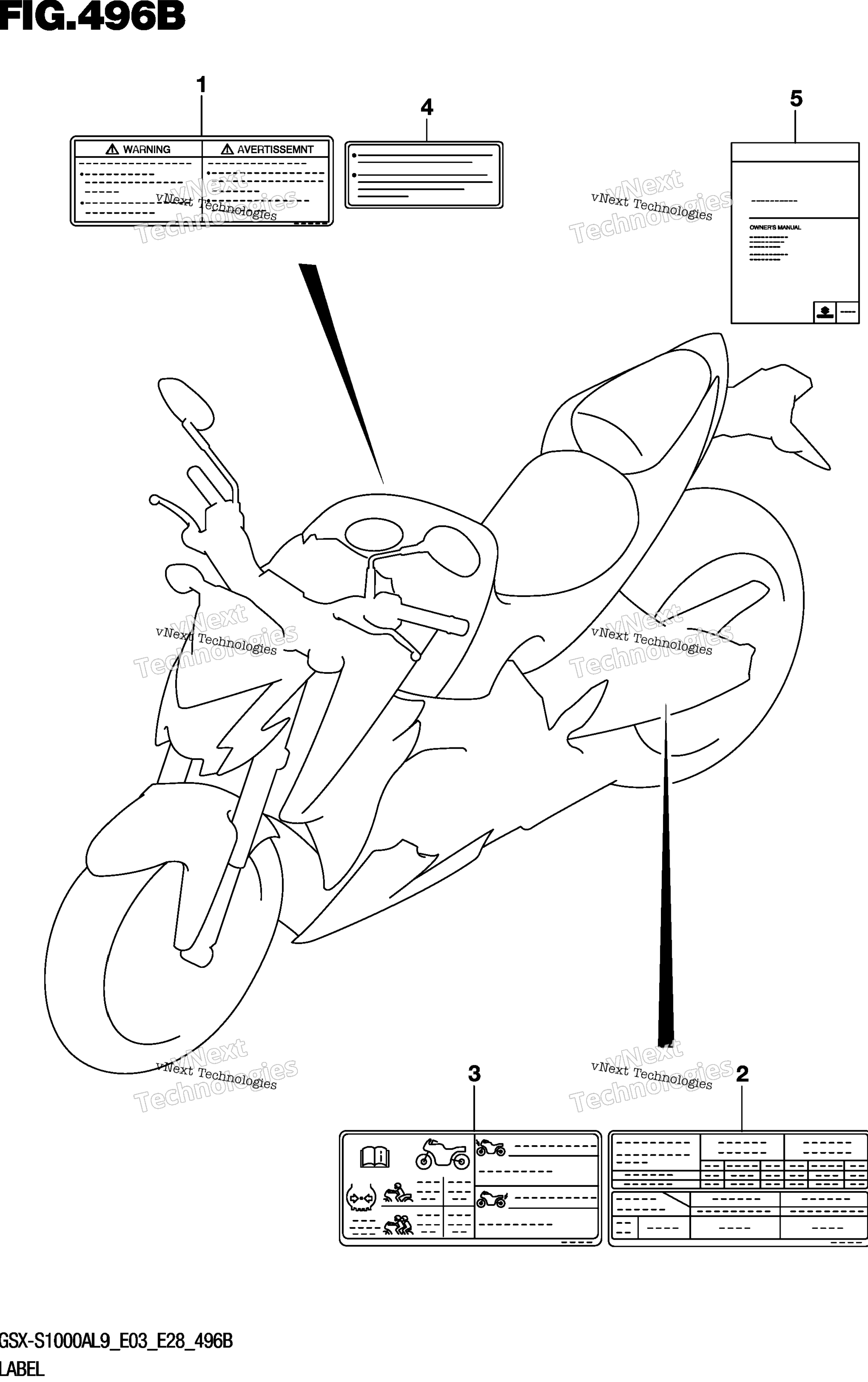 Шильдик (Gsx-S1000al9 E28)