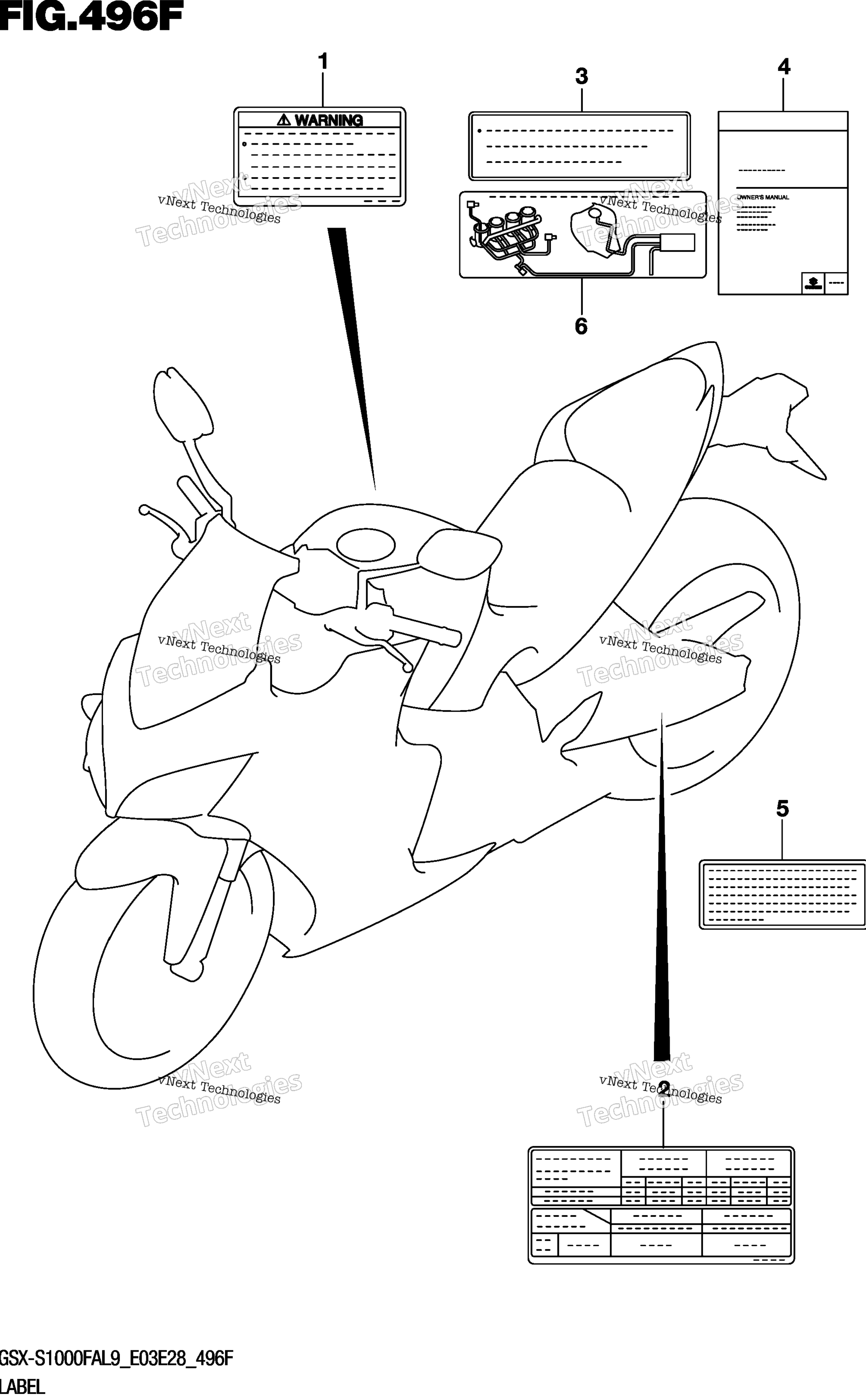 Шильдик (Gsx-S1000fyal9 E33)