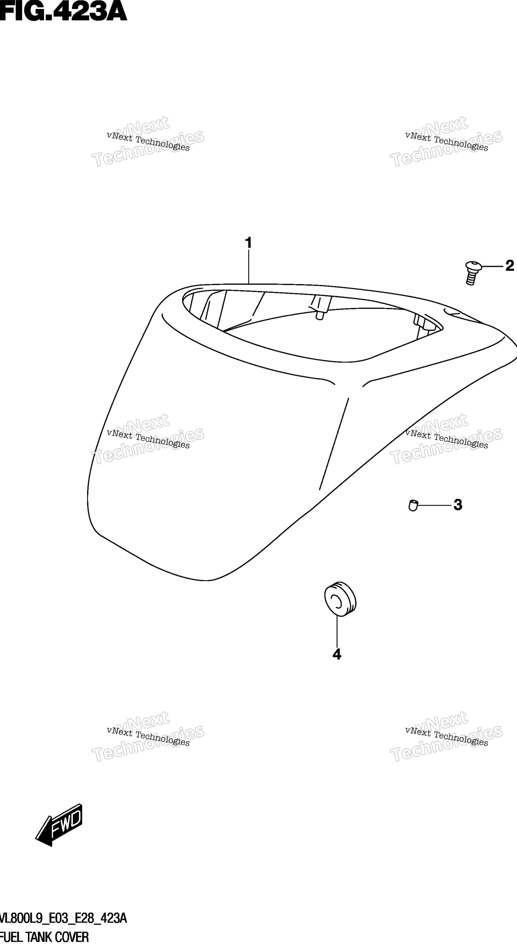 Топливная система Tank Cover