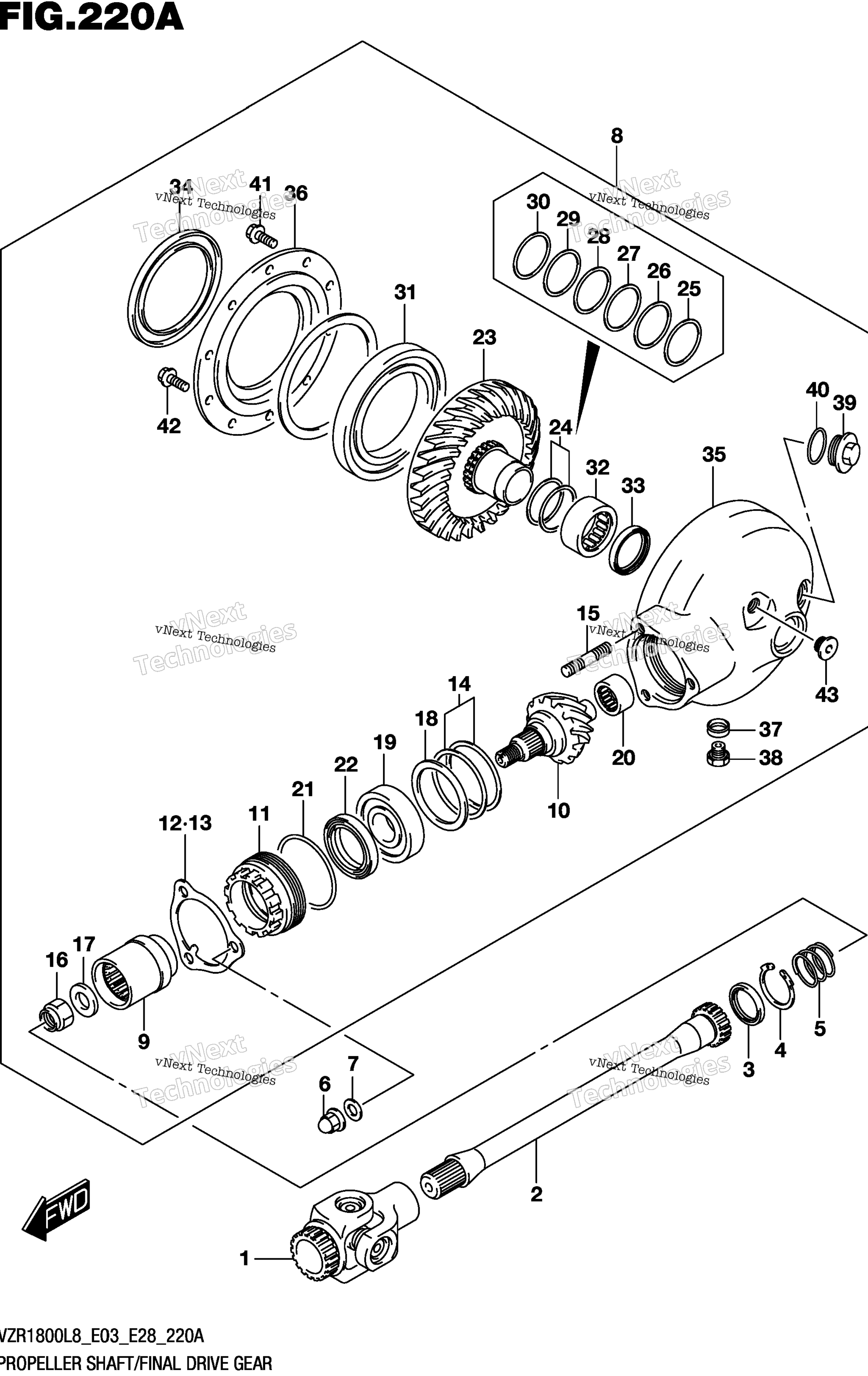 Карданный вал / Главная передача