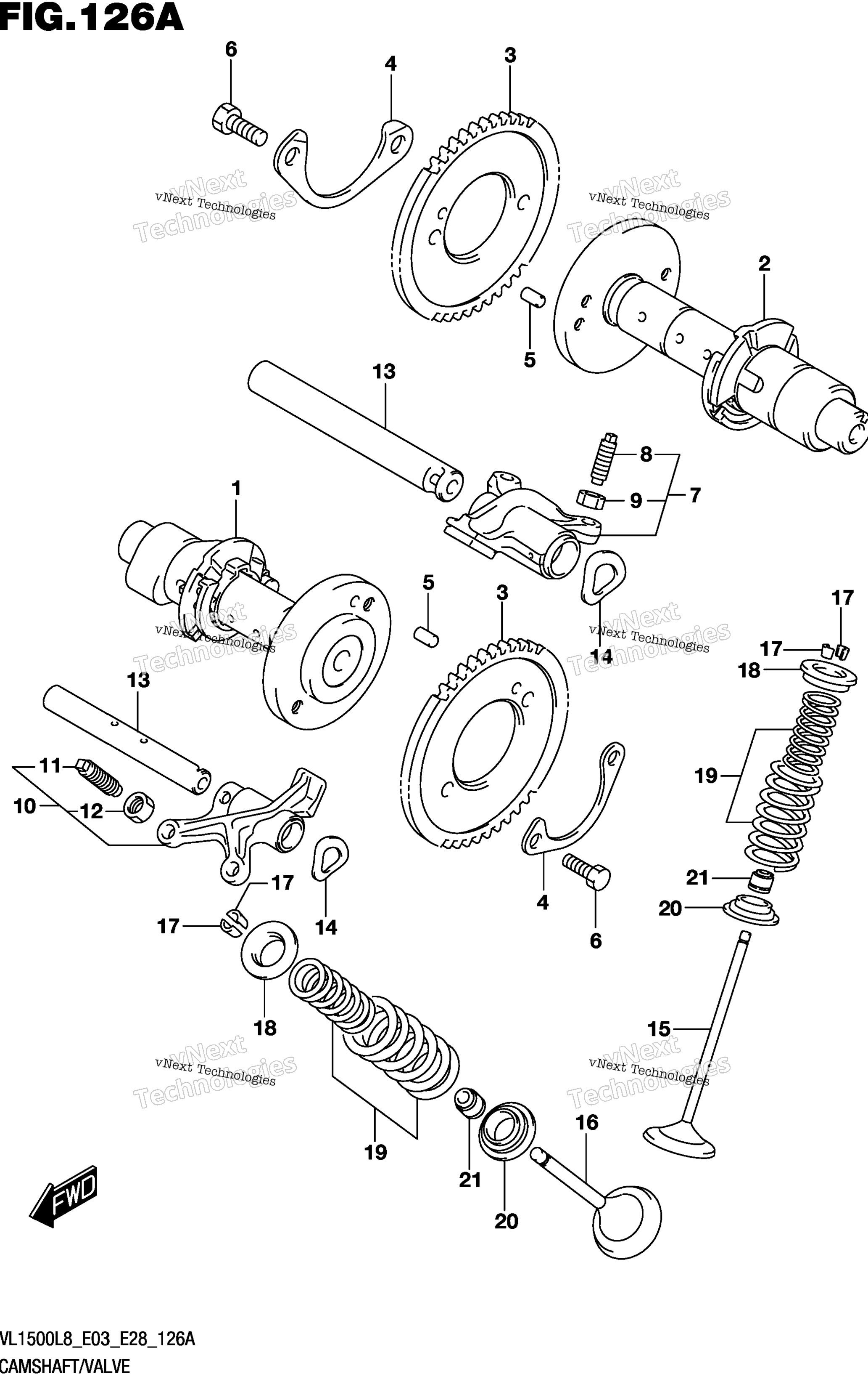 Camshaft / клапан