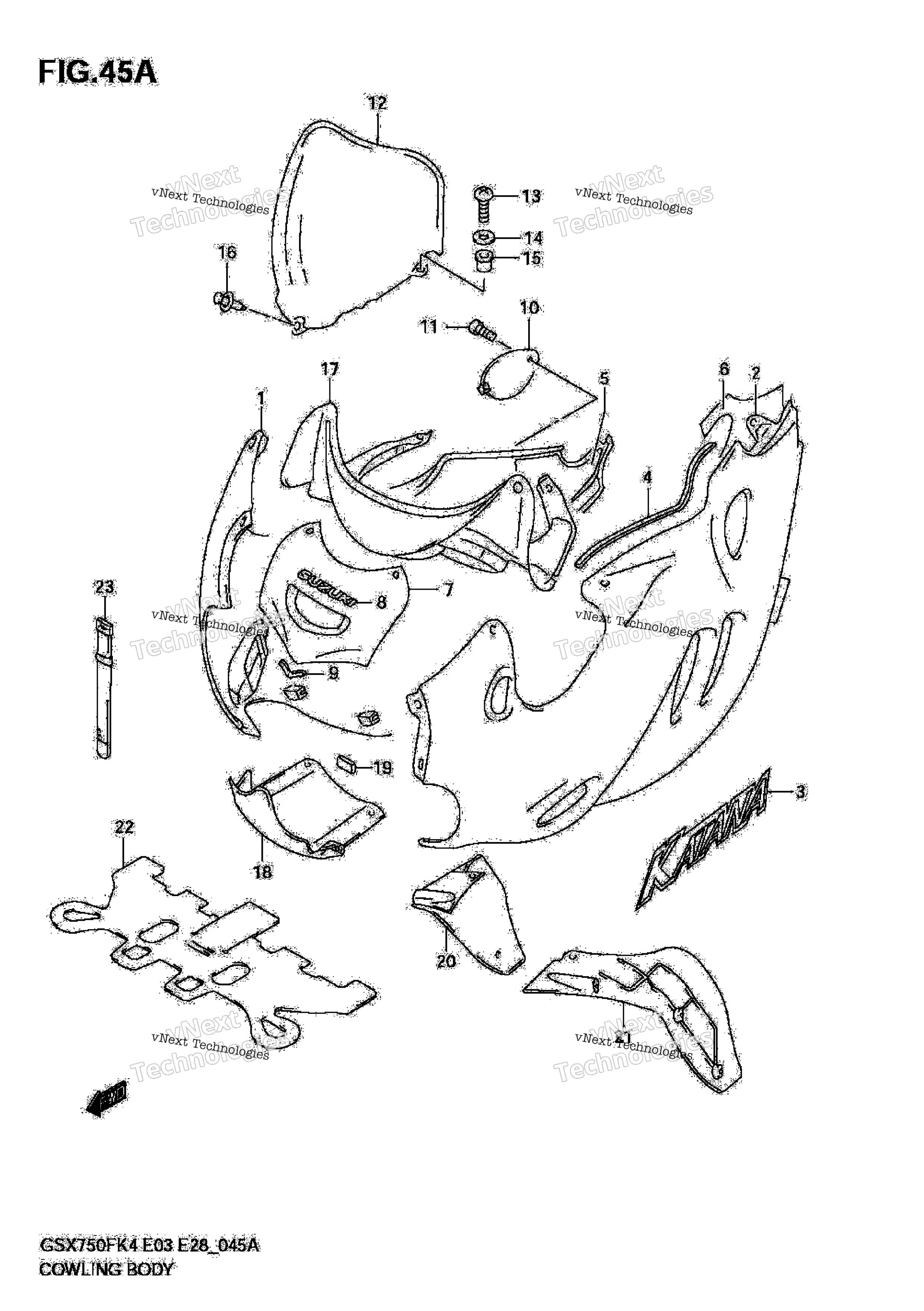 Обтекатель (Model K5)