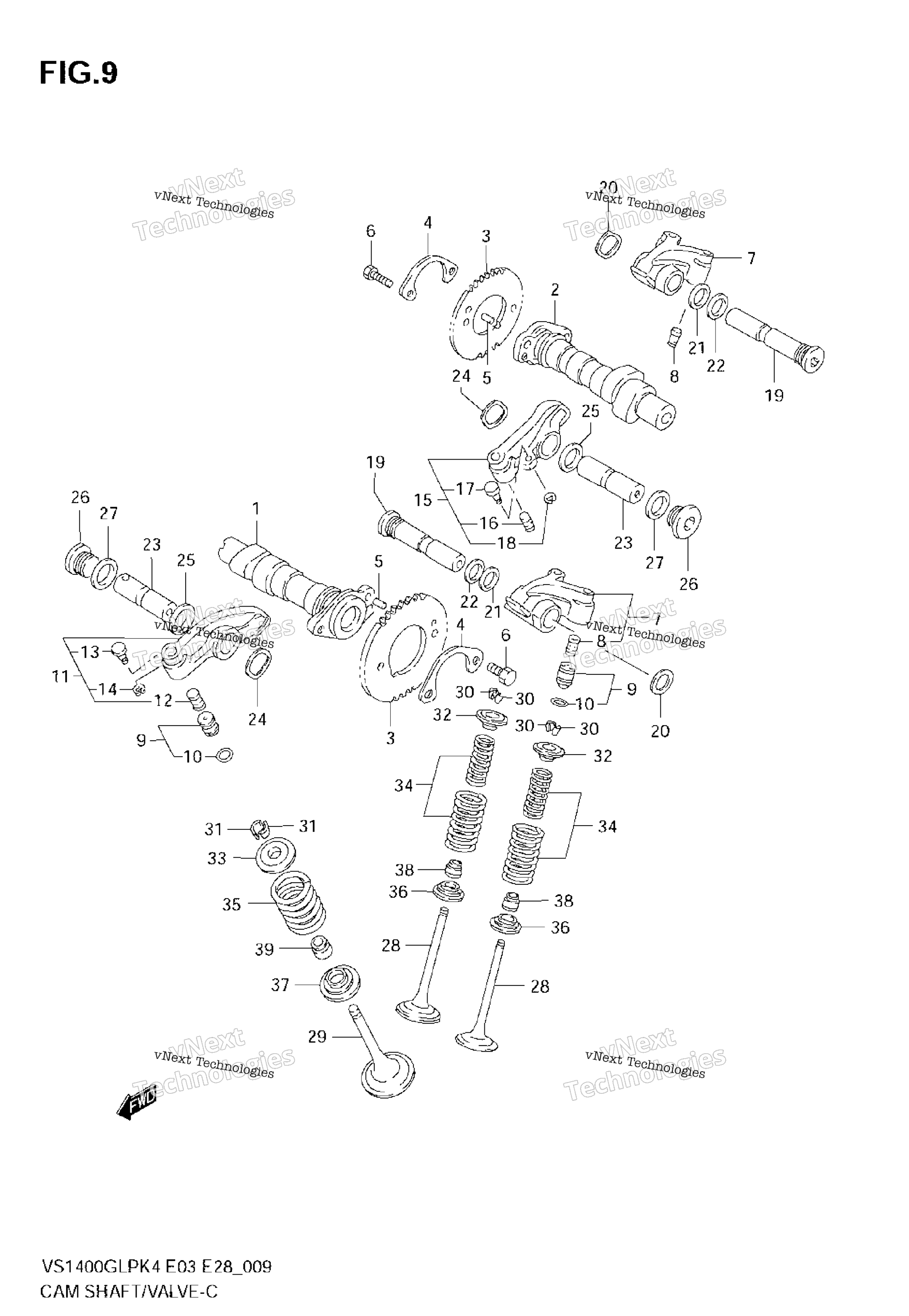 Camshaft клапан