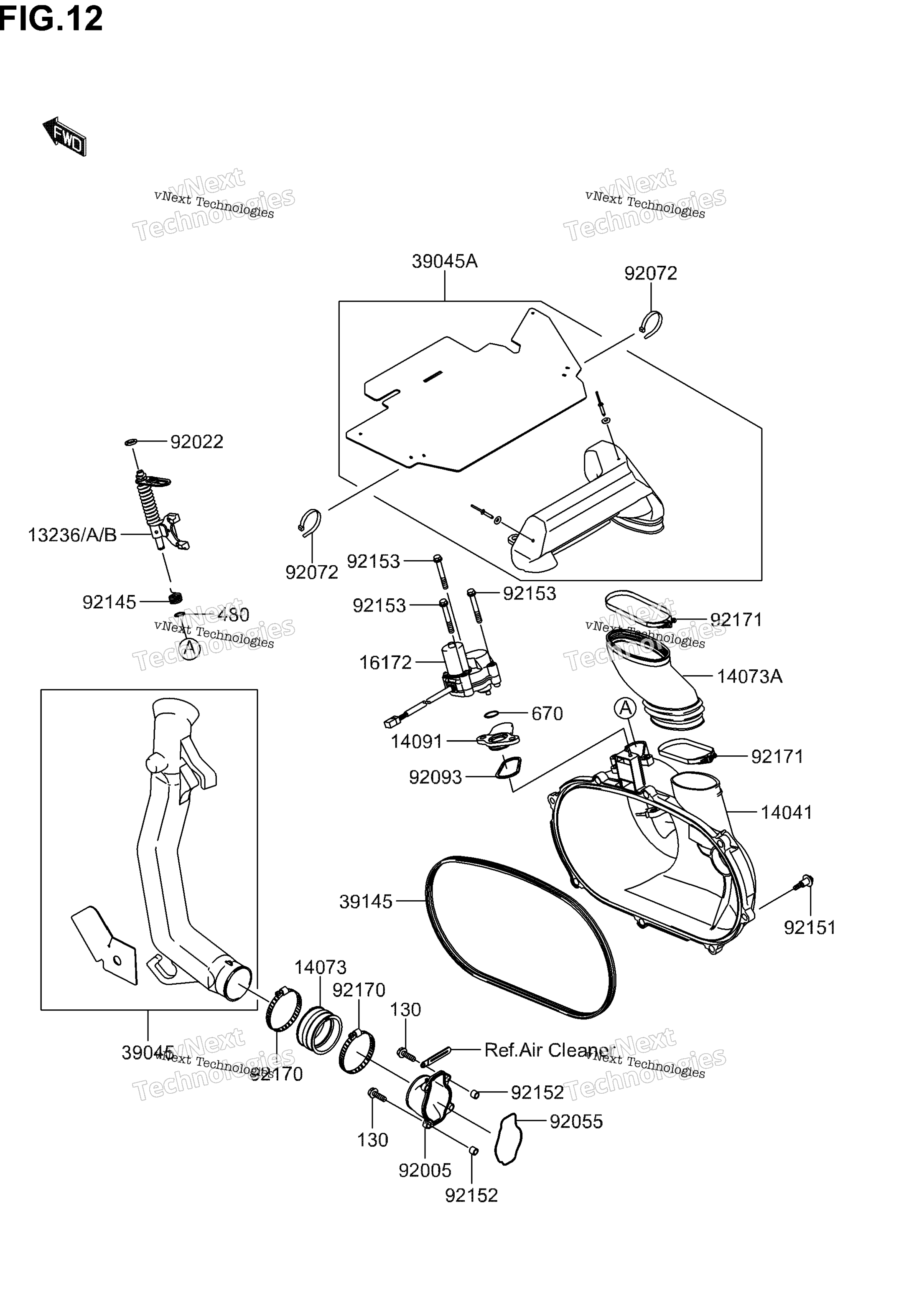 Converter крышка / привод Belt