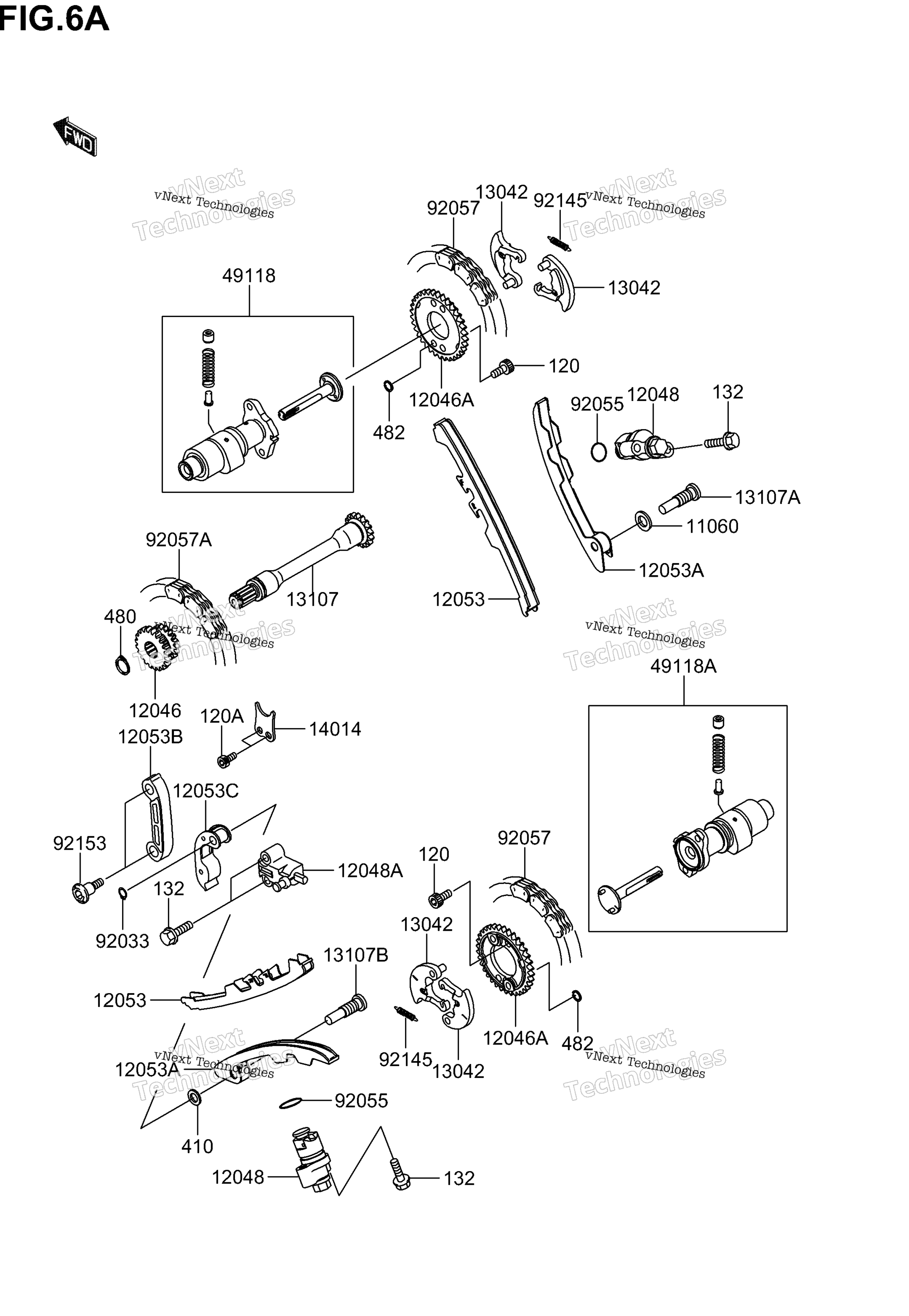 Camshaft / Tensioner(K5)