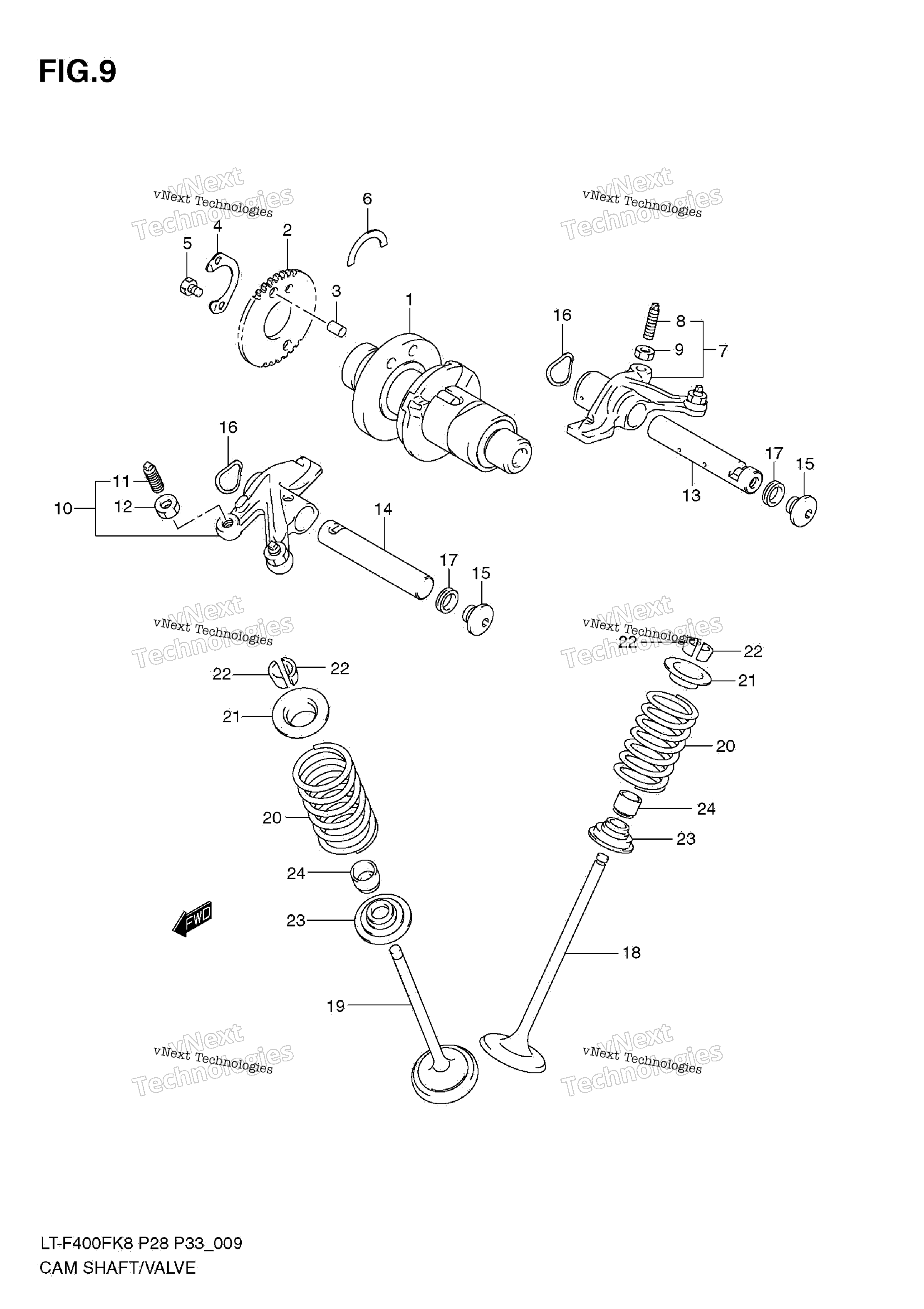 Camshaft клапан