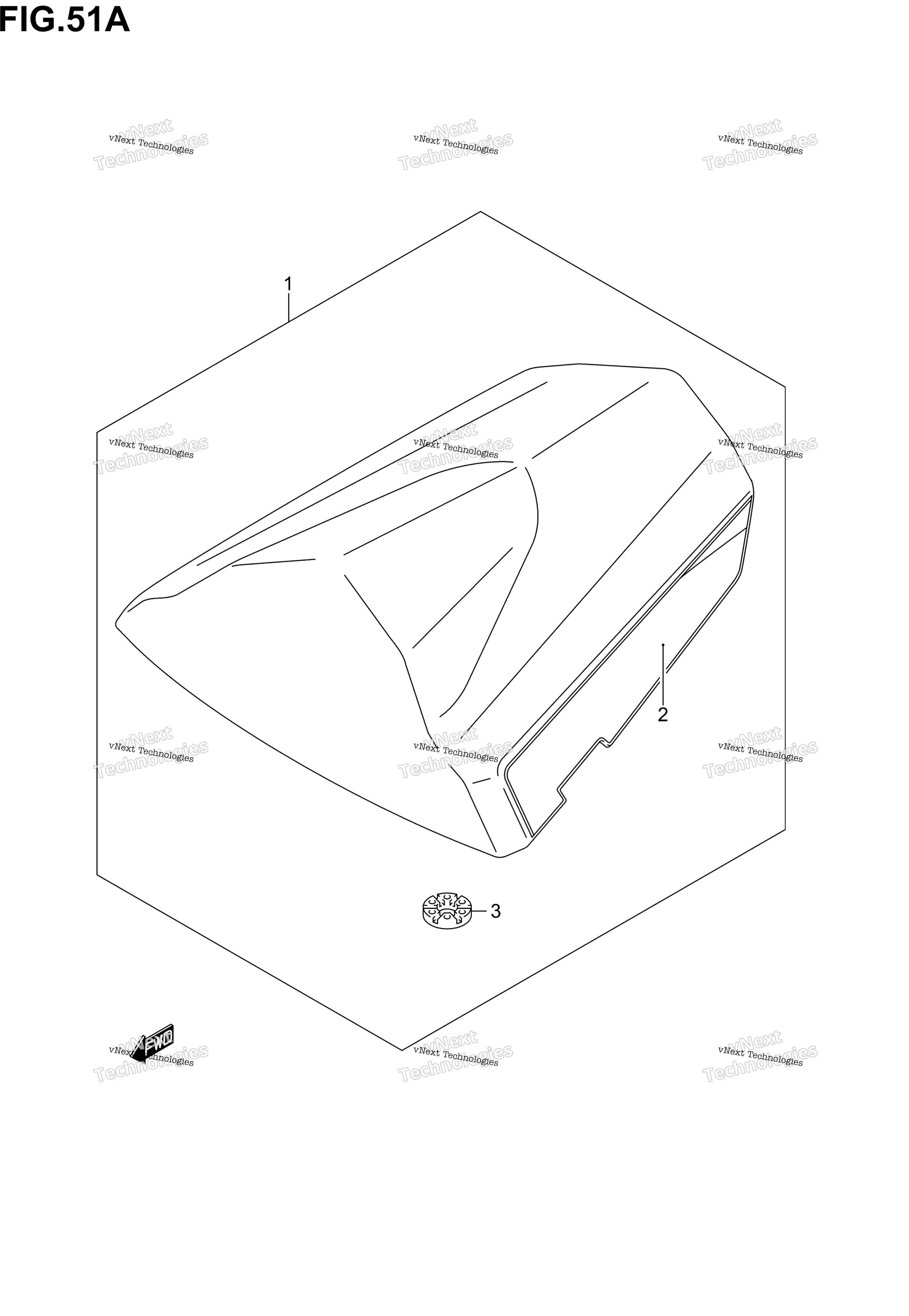 сиденье Tail Box (Model K5)