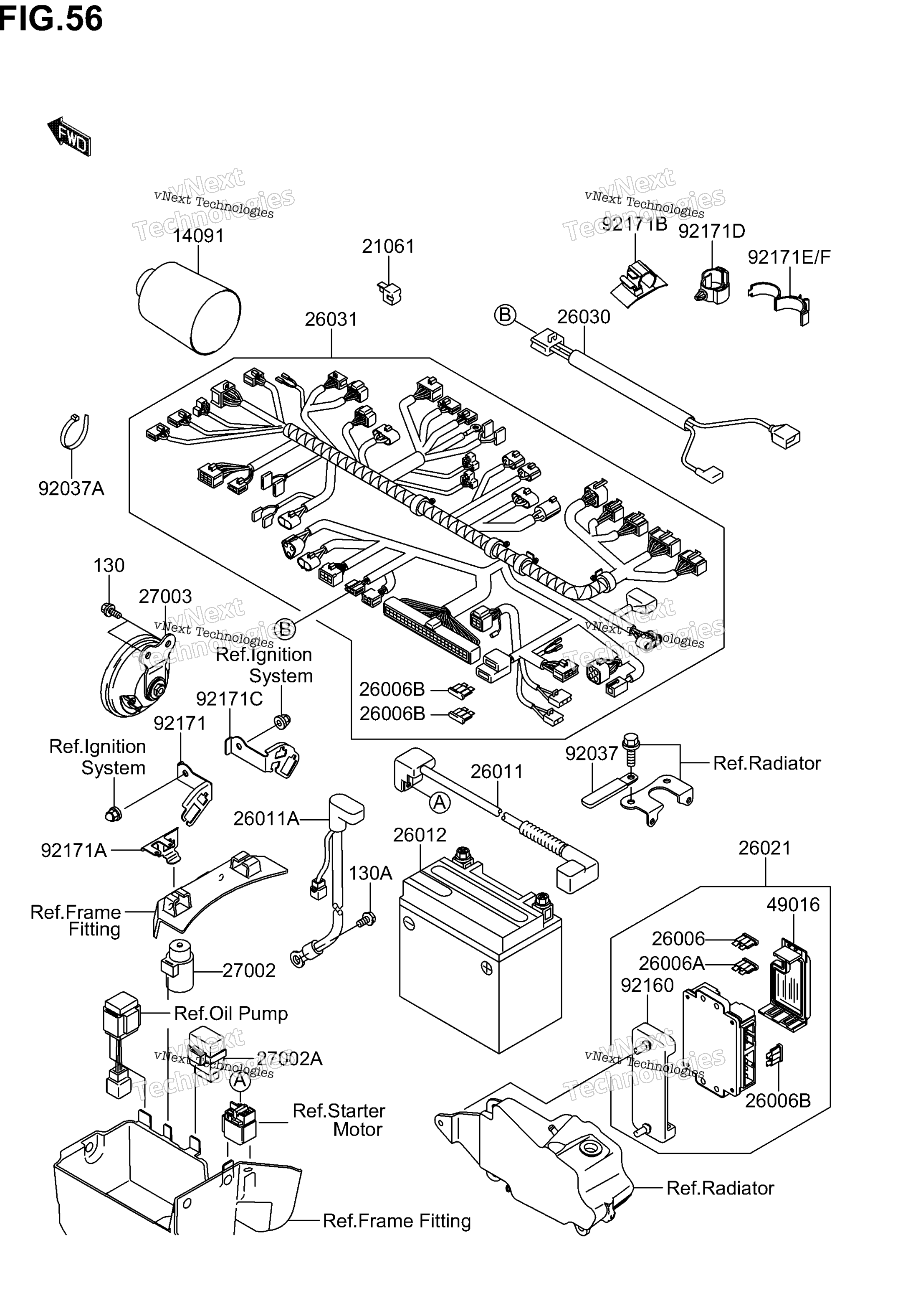 Шасси Electrical Equipment