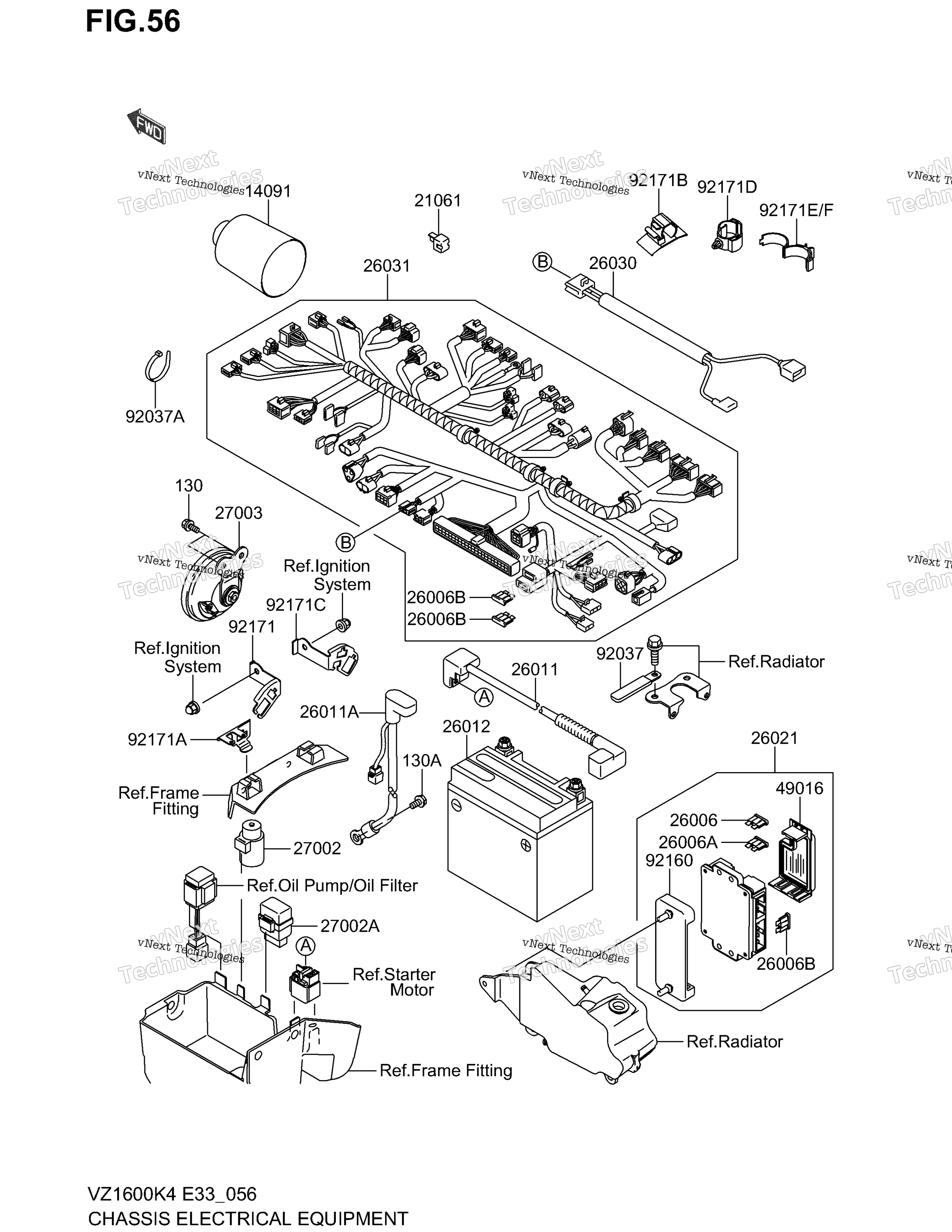 Шасси Electrical Equipment