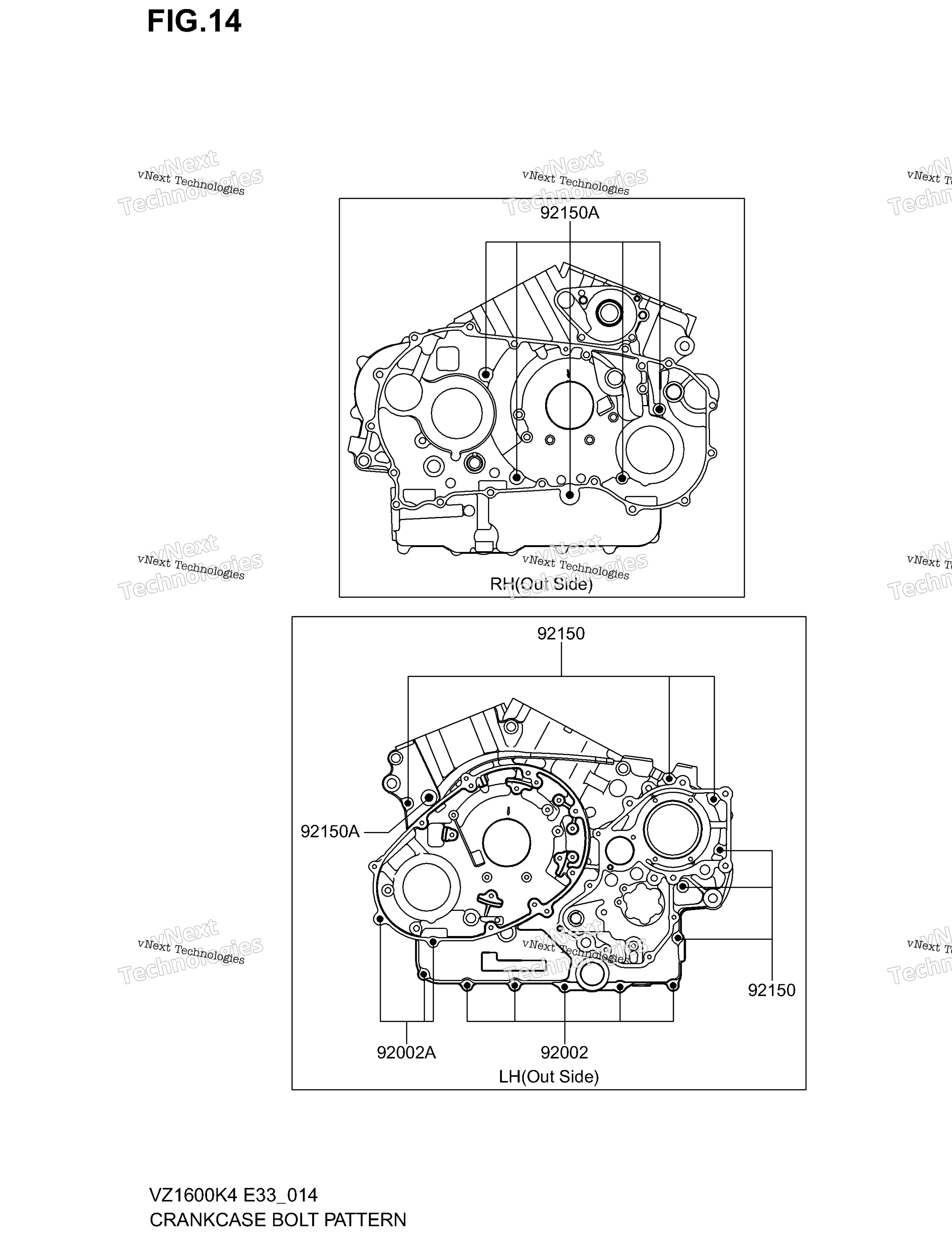 Картер Bolt Pattern