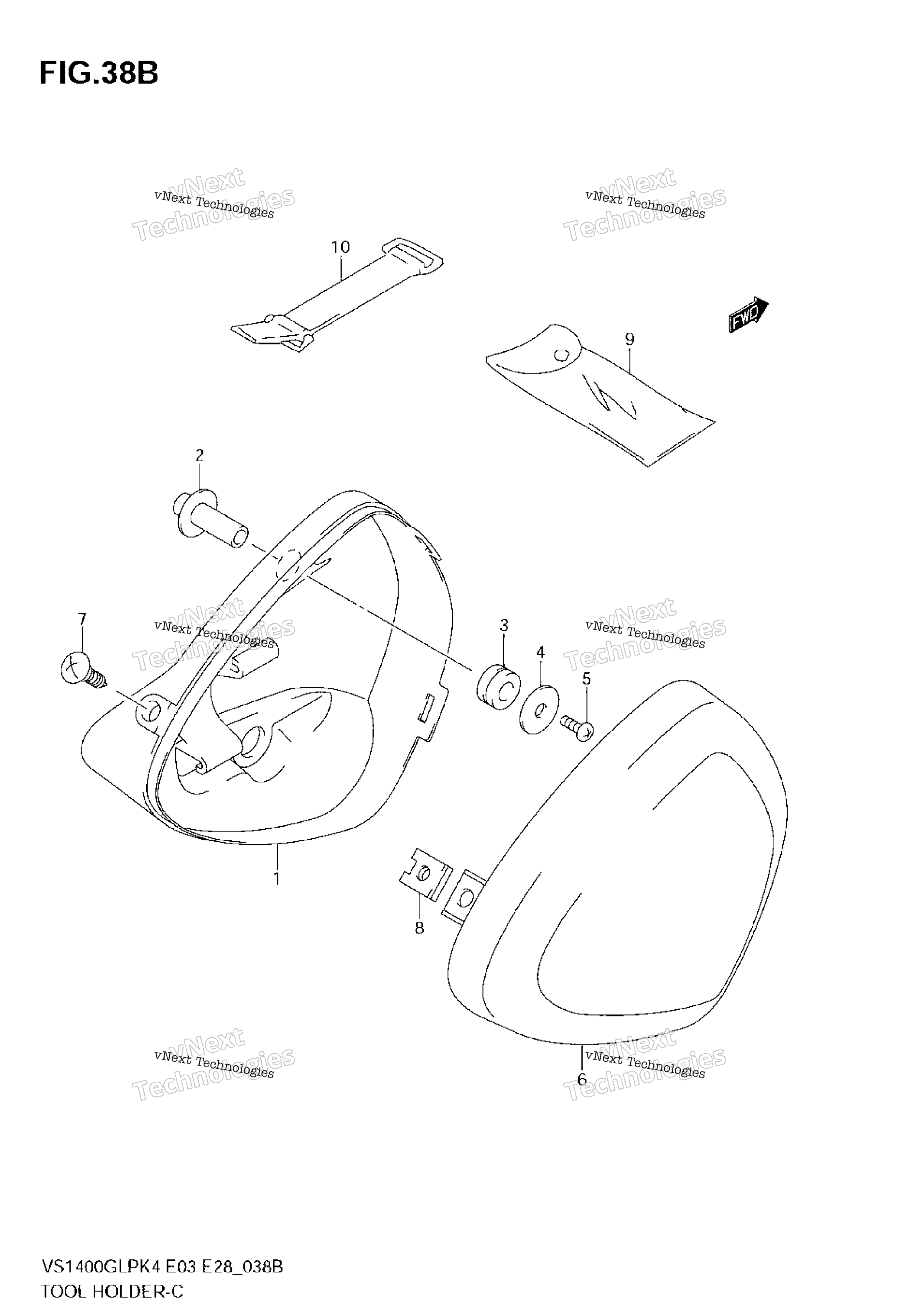 инструмент Holder (Model K5 / K6 / K7 / K8)
