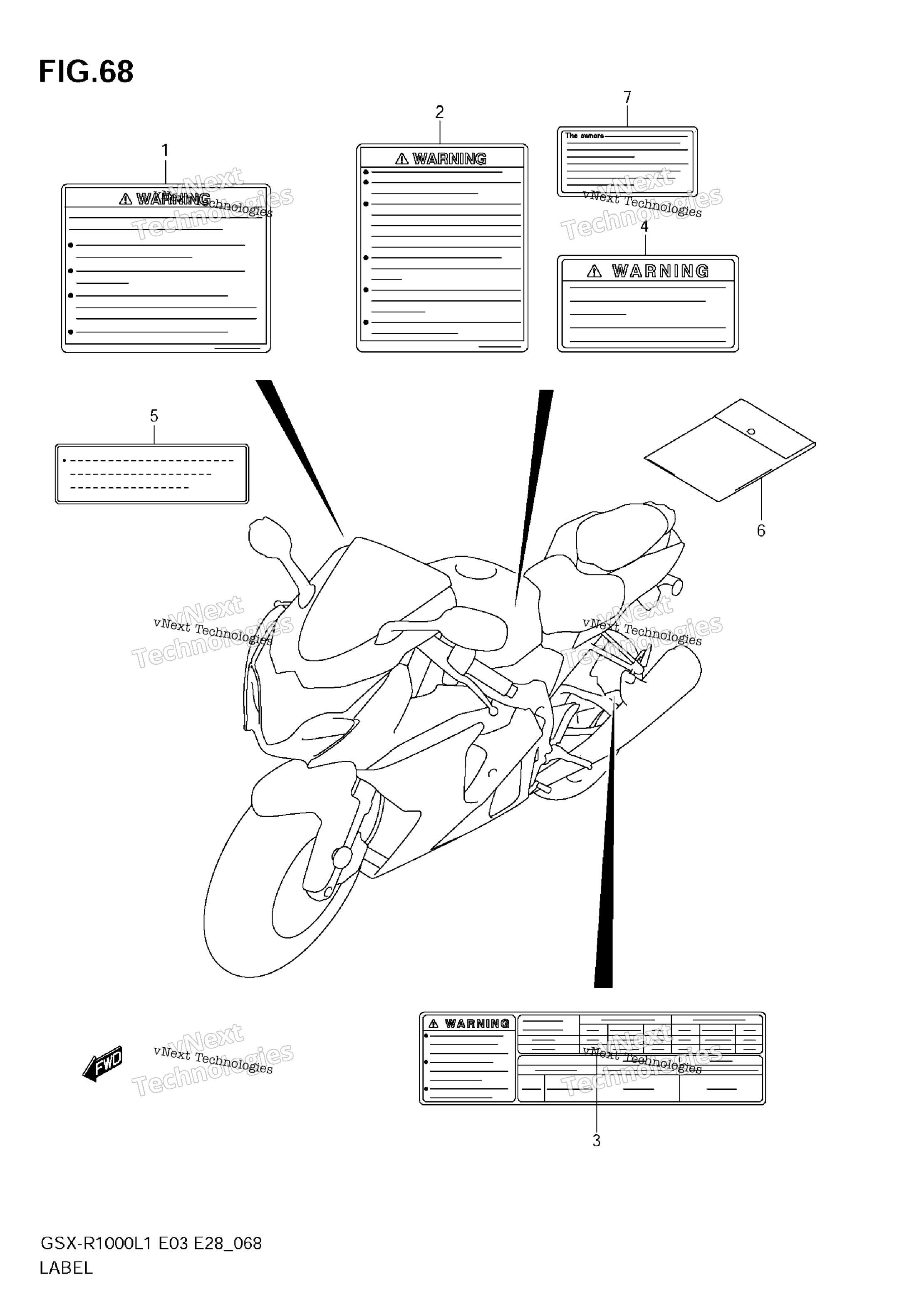 Шильдик (Gsx-R1000l1 E3)