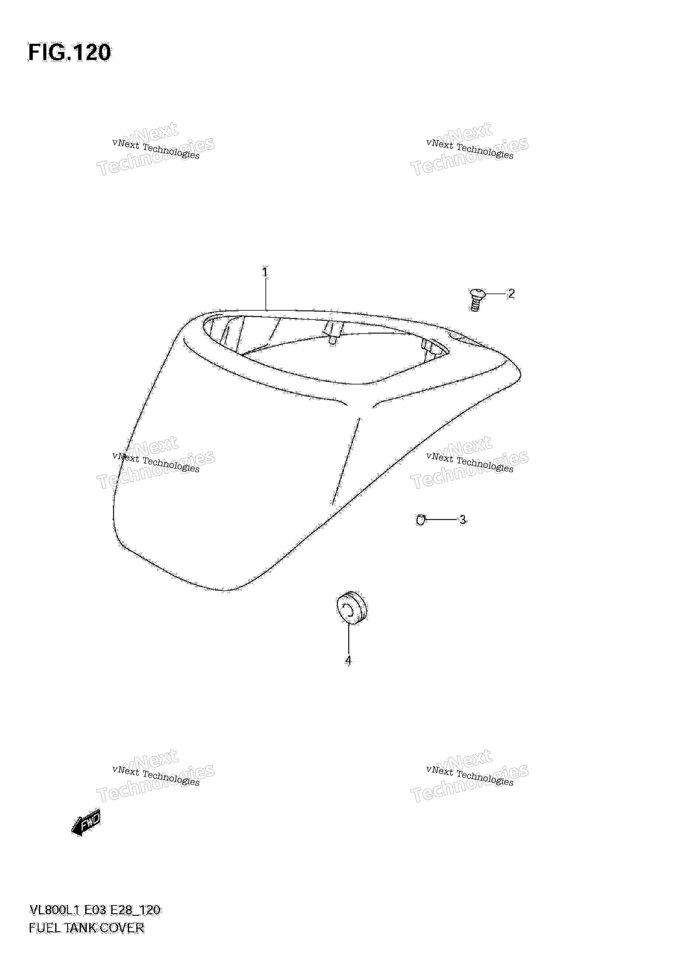 Топливная система Tank Cover