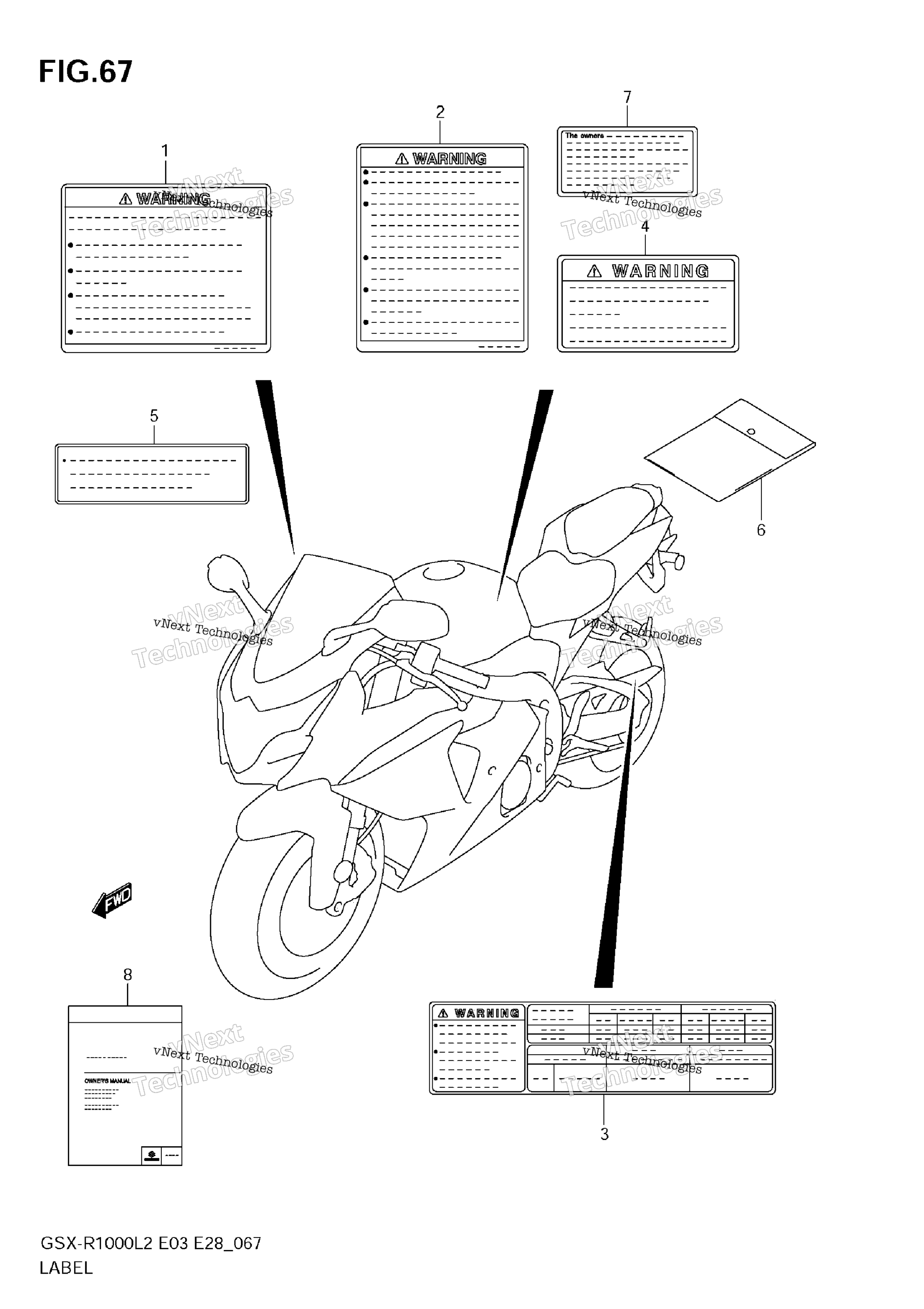 Шильдик (Gsx-R1000 L2 E03)