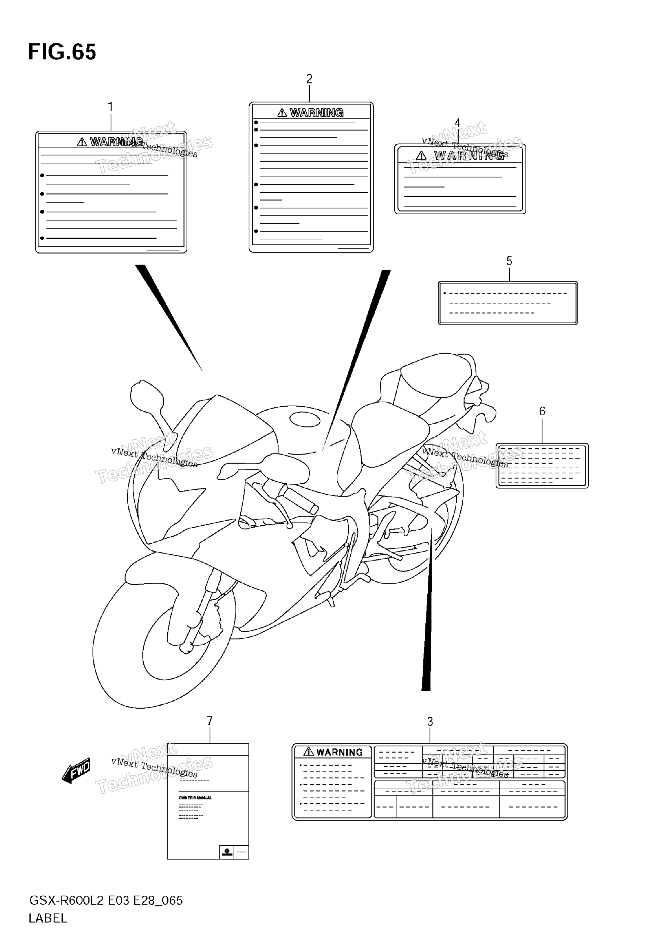 Шильдик (Gsx-R600l2 E03)