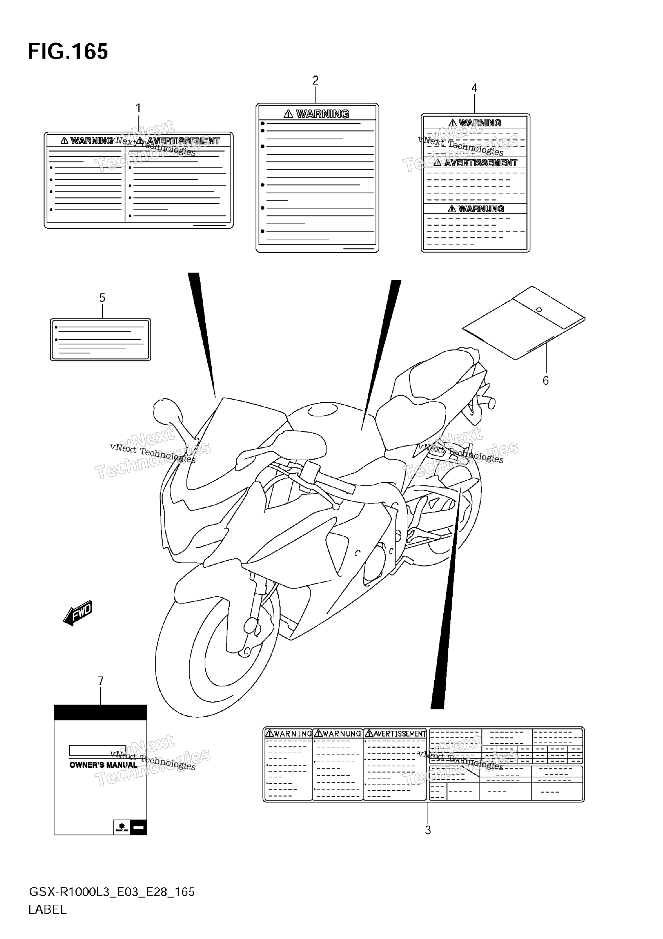 Шильдик (Gsx-R1000zl3 E28)